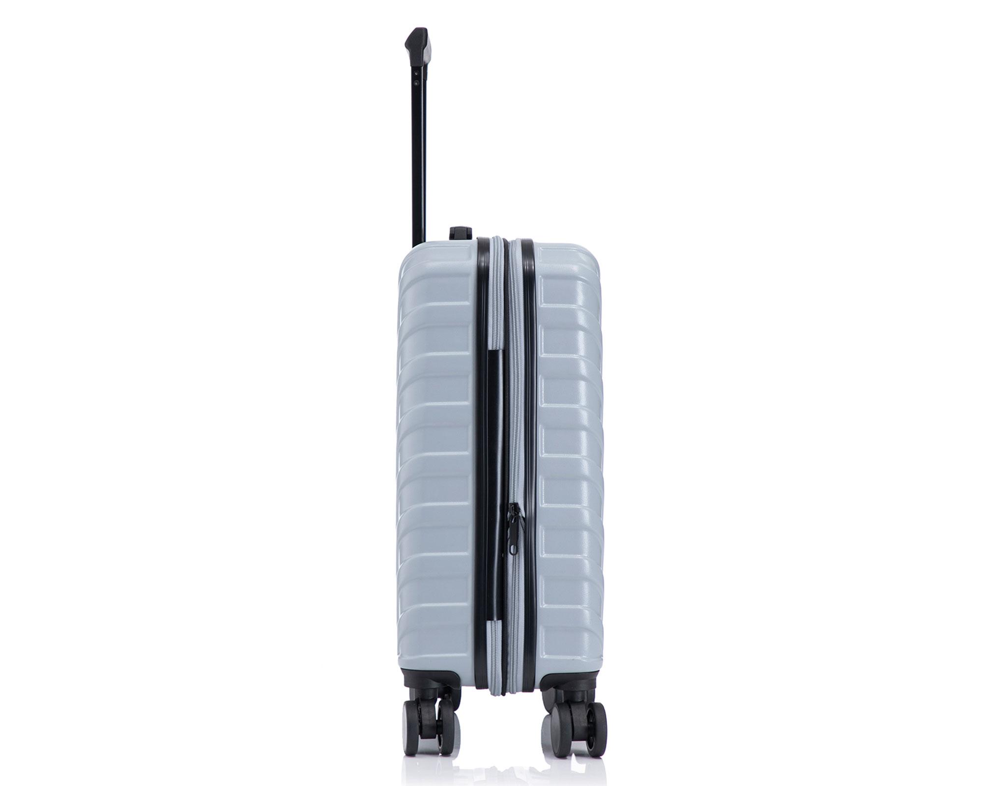 Maleta rígida 8 ruedas D1 gris 12 kg-2