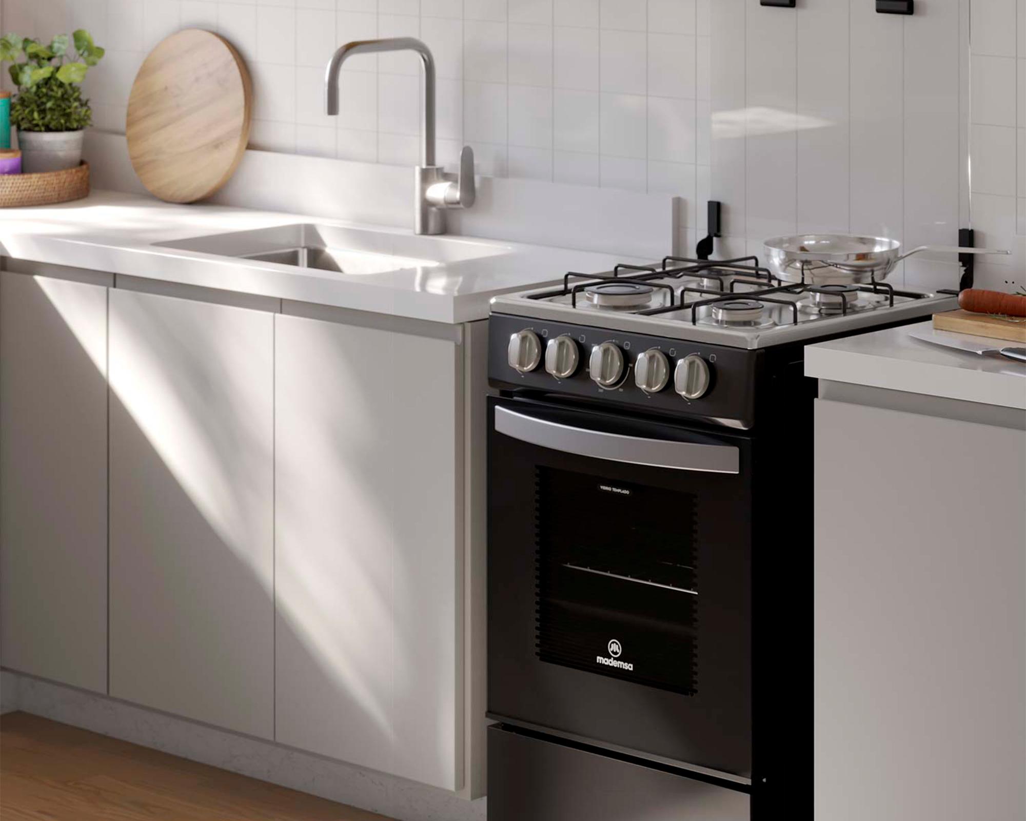 Cocina a gas FM4LP 4 quemadores-4