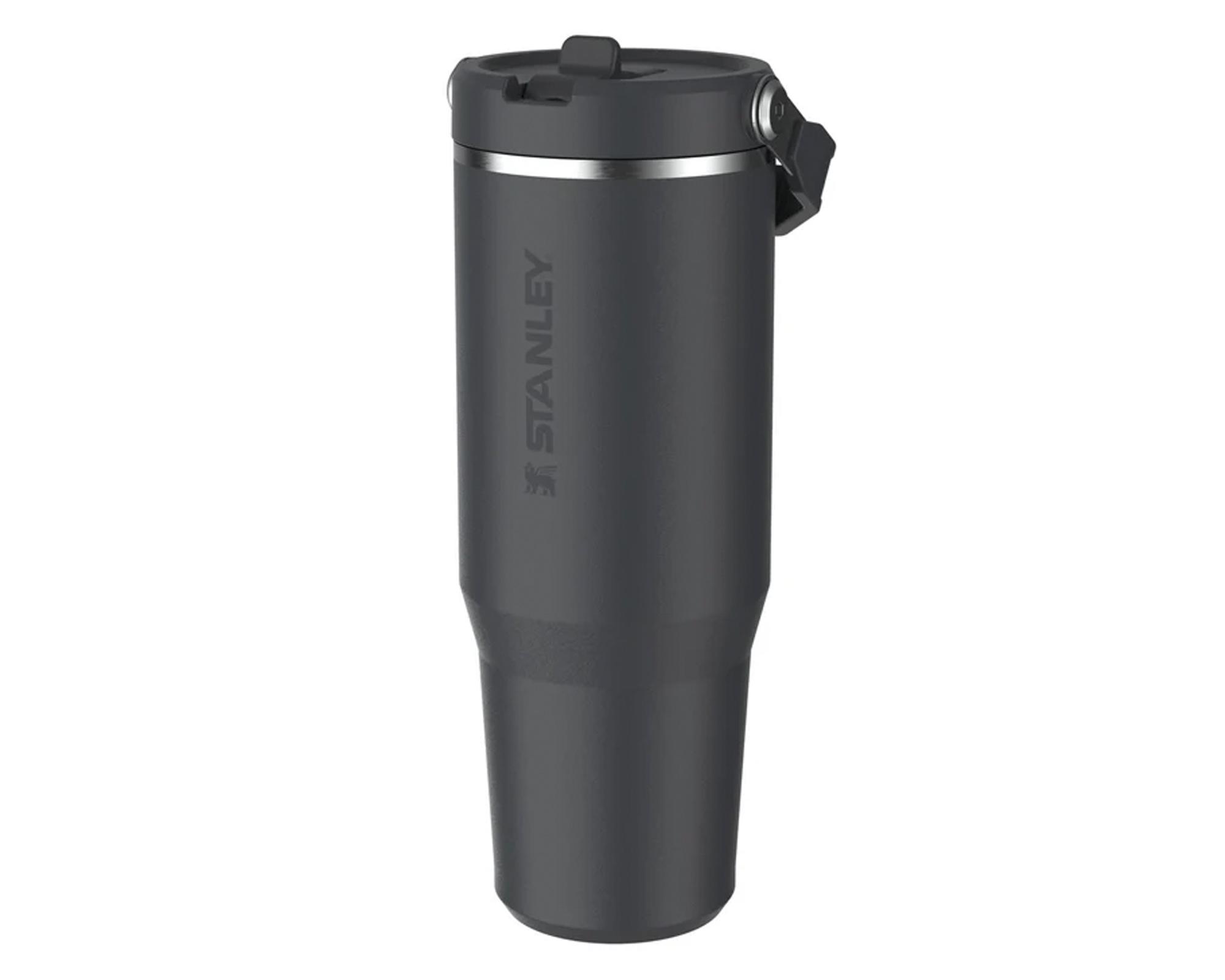 Botella térmica Flip Straw negro 887 ml-2
