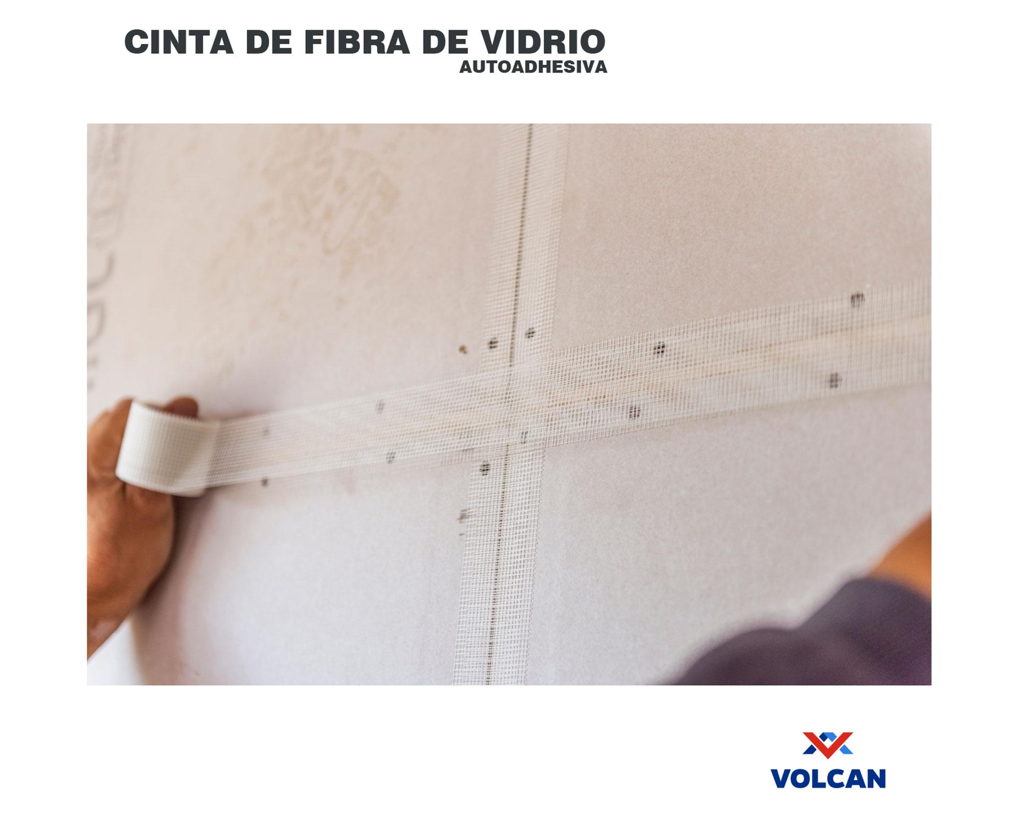 Cinta fibra de vidrio 10 cm 45 m-2