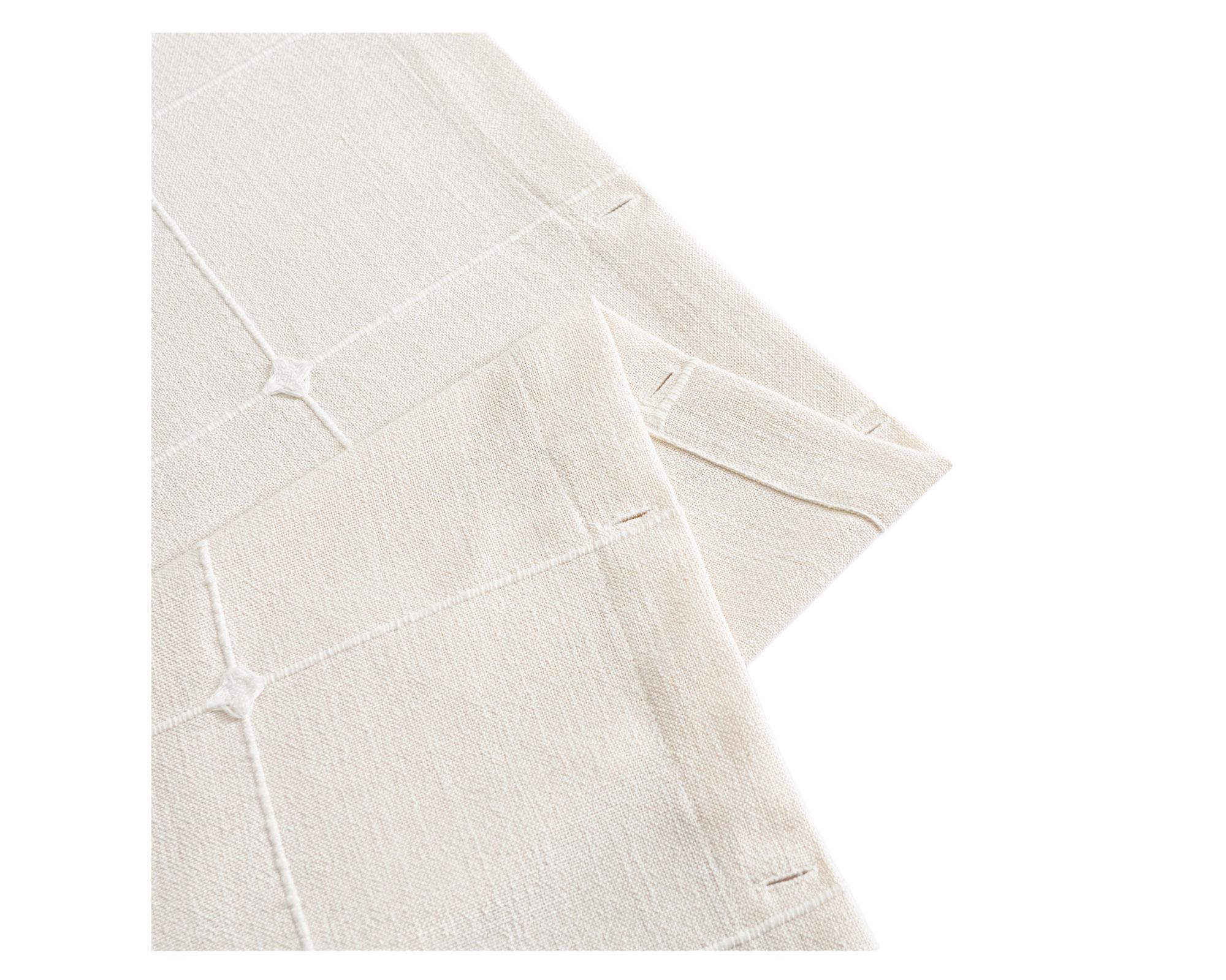 Cortina baño Cuadricula beige 180x180 cm-2