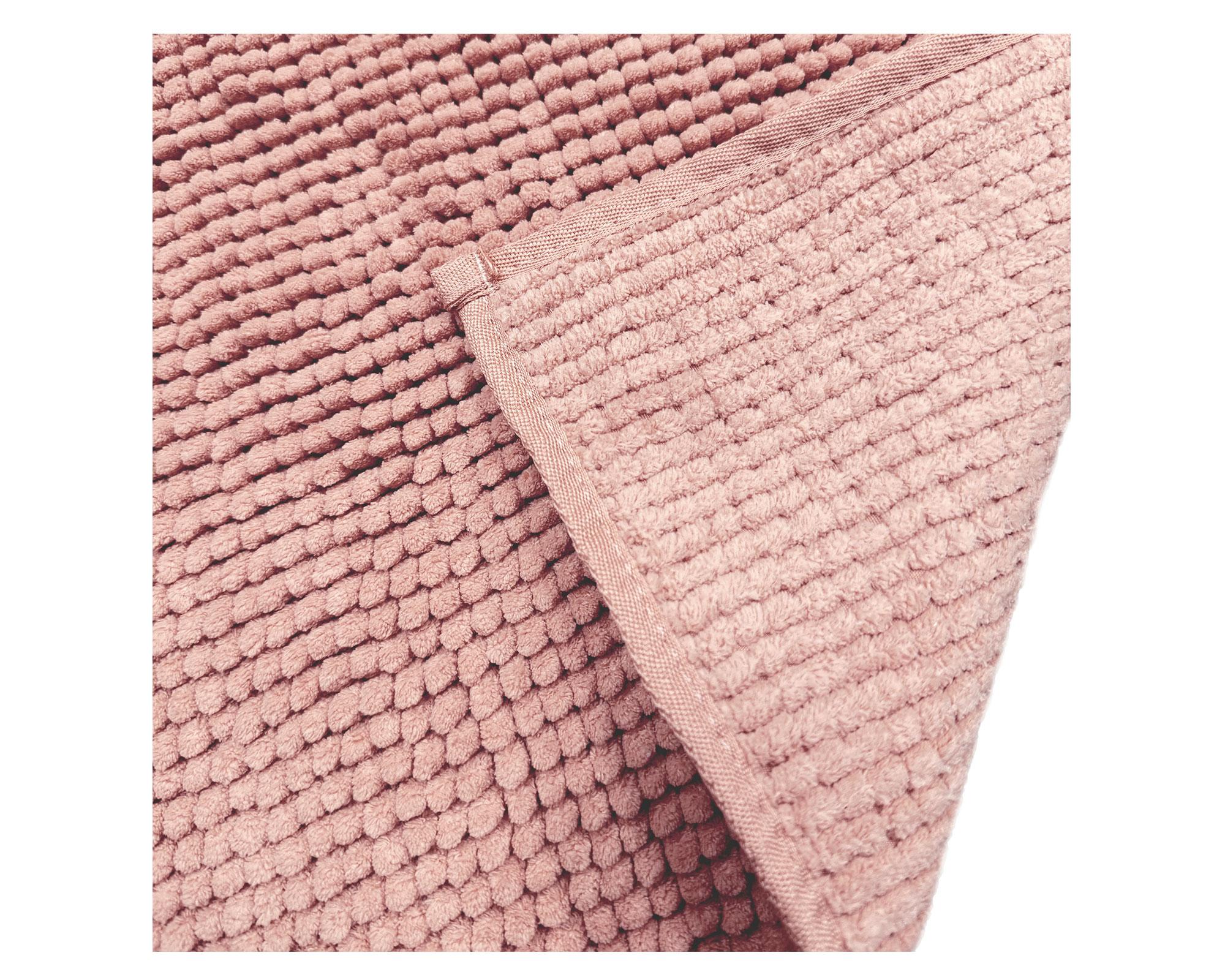 Piso baño Shaggy MF coral 40x60 cm-1