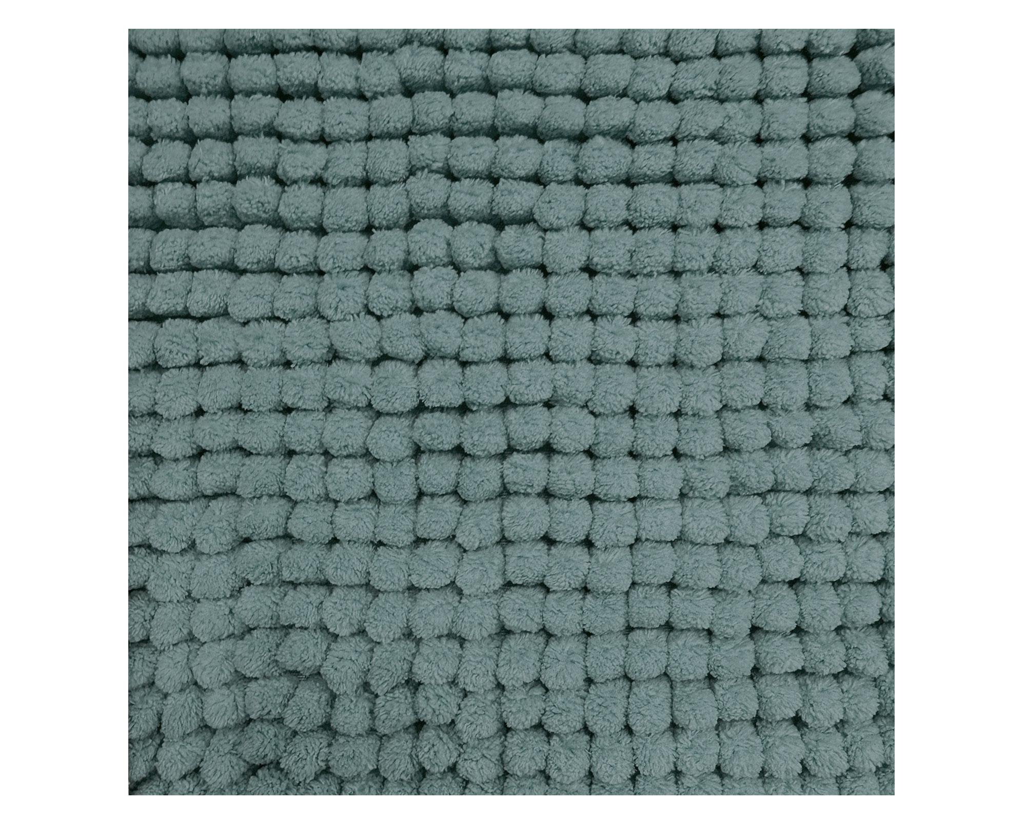 Piso baño shaggy MF 40x60 cm verde-2