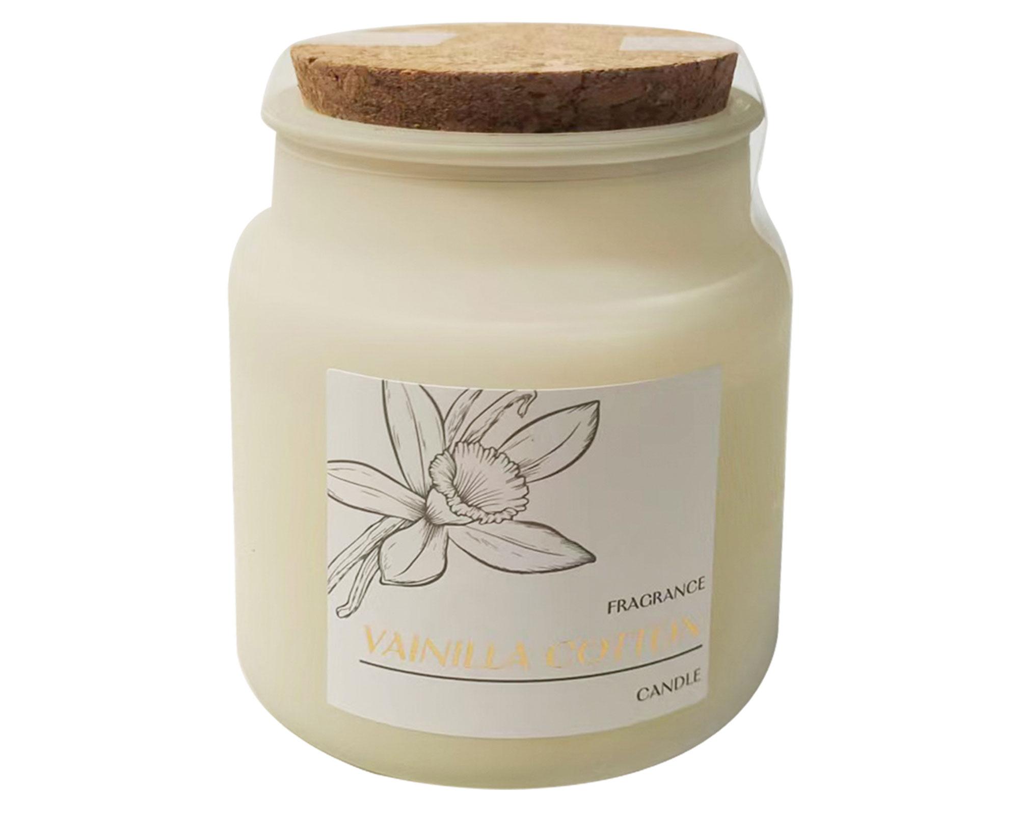 Vela blanco hueso 8.5x6.9 cm-0