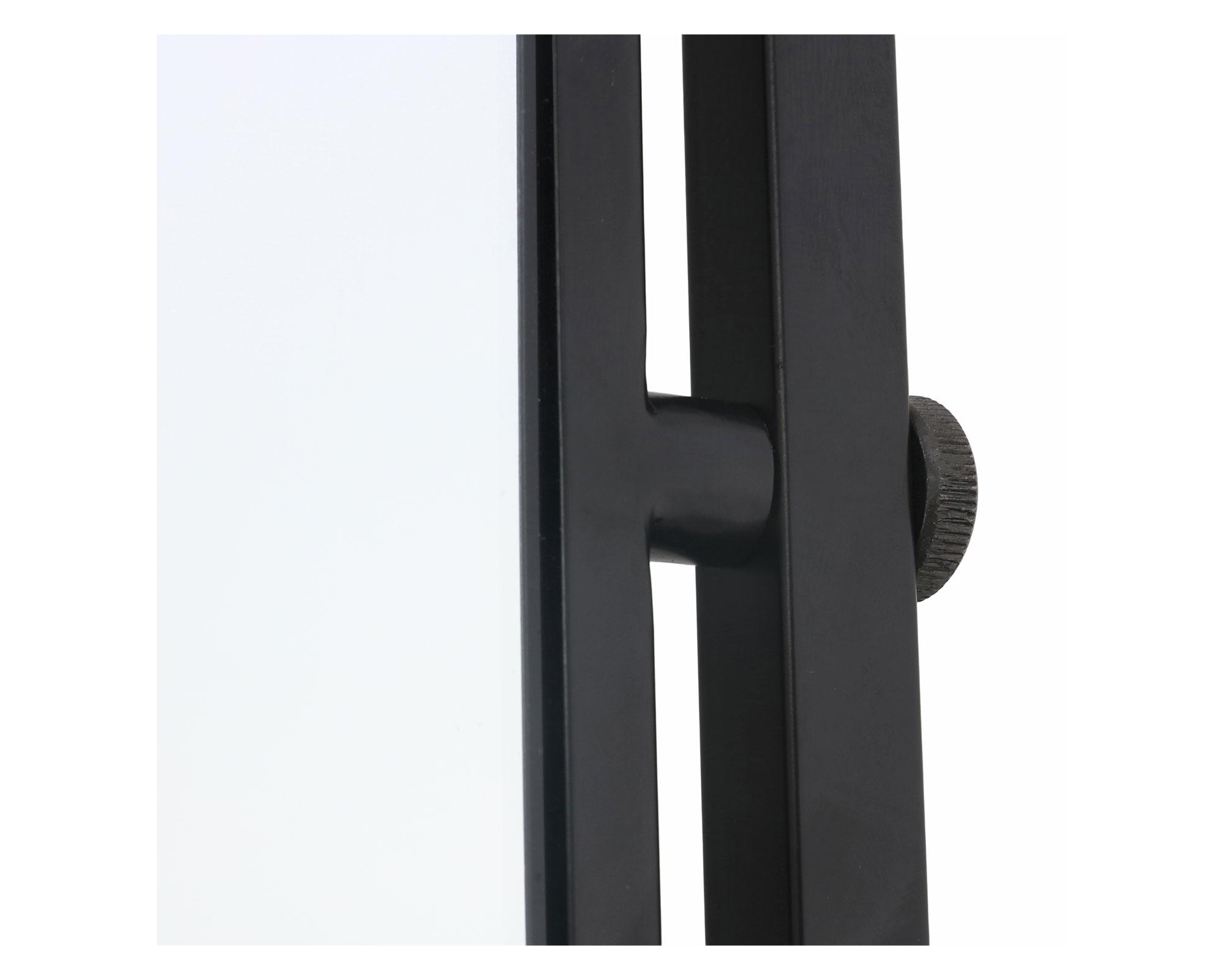 Espejo de pie 2 estantes metal 45x150 cm-4