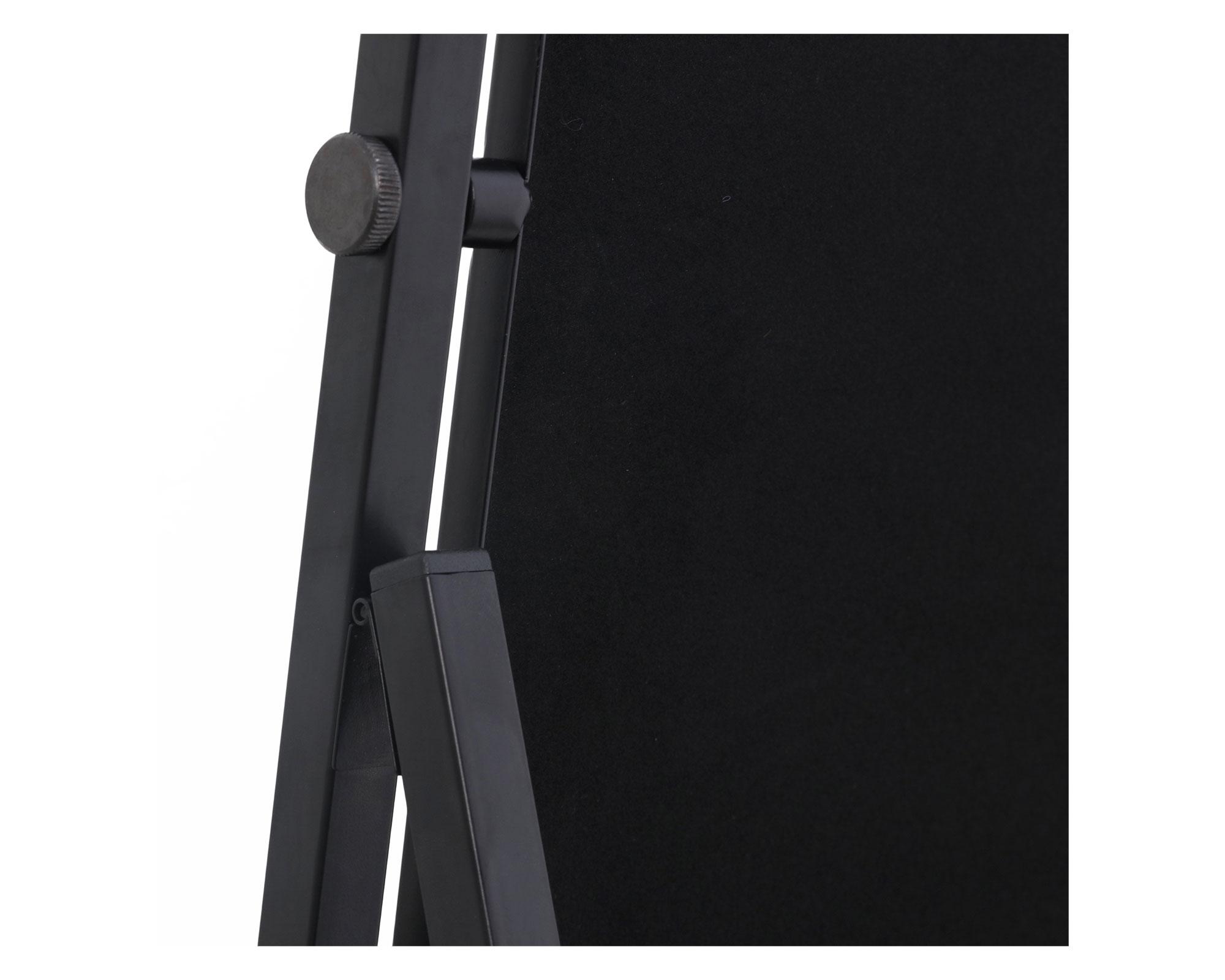 Espejo de pie 2 estantes metal 45x150 cm-5