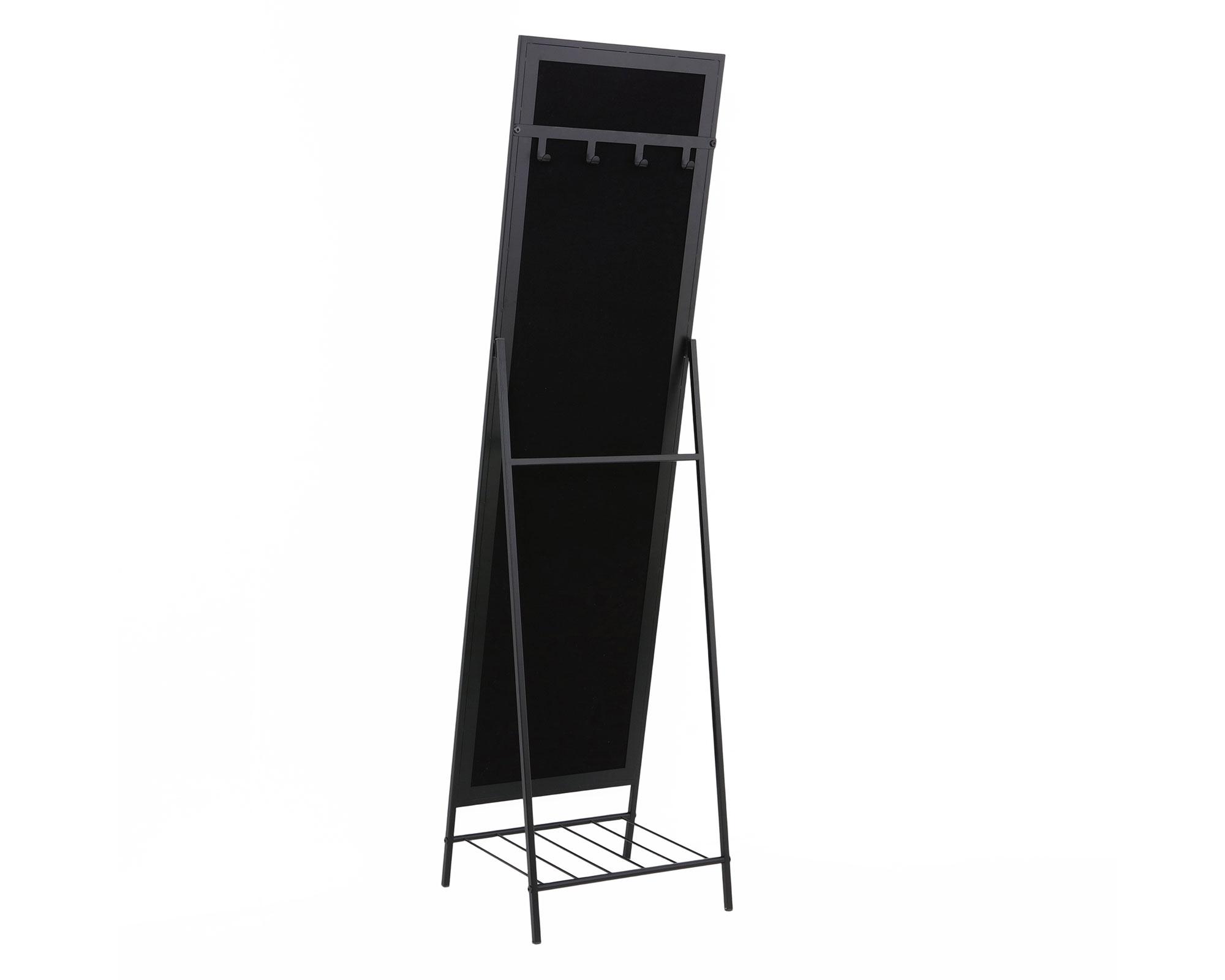 Espejo de pie estante metal 40x150 cm-8