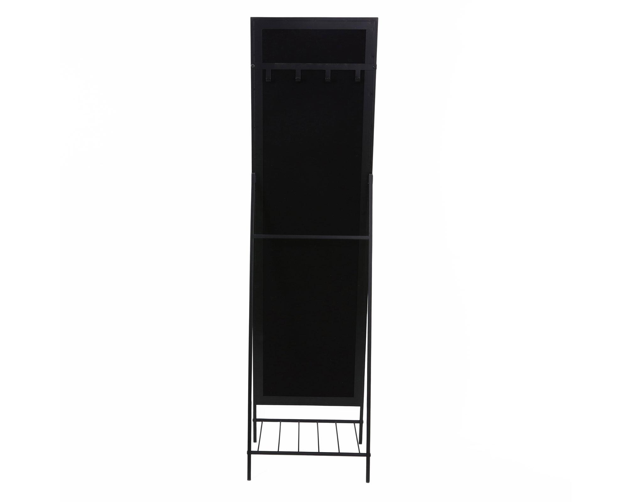 Espejo de pie estante metal 40x150 cm-1
