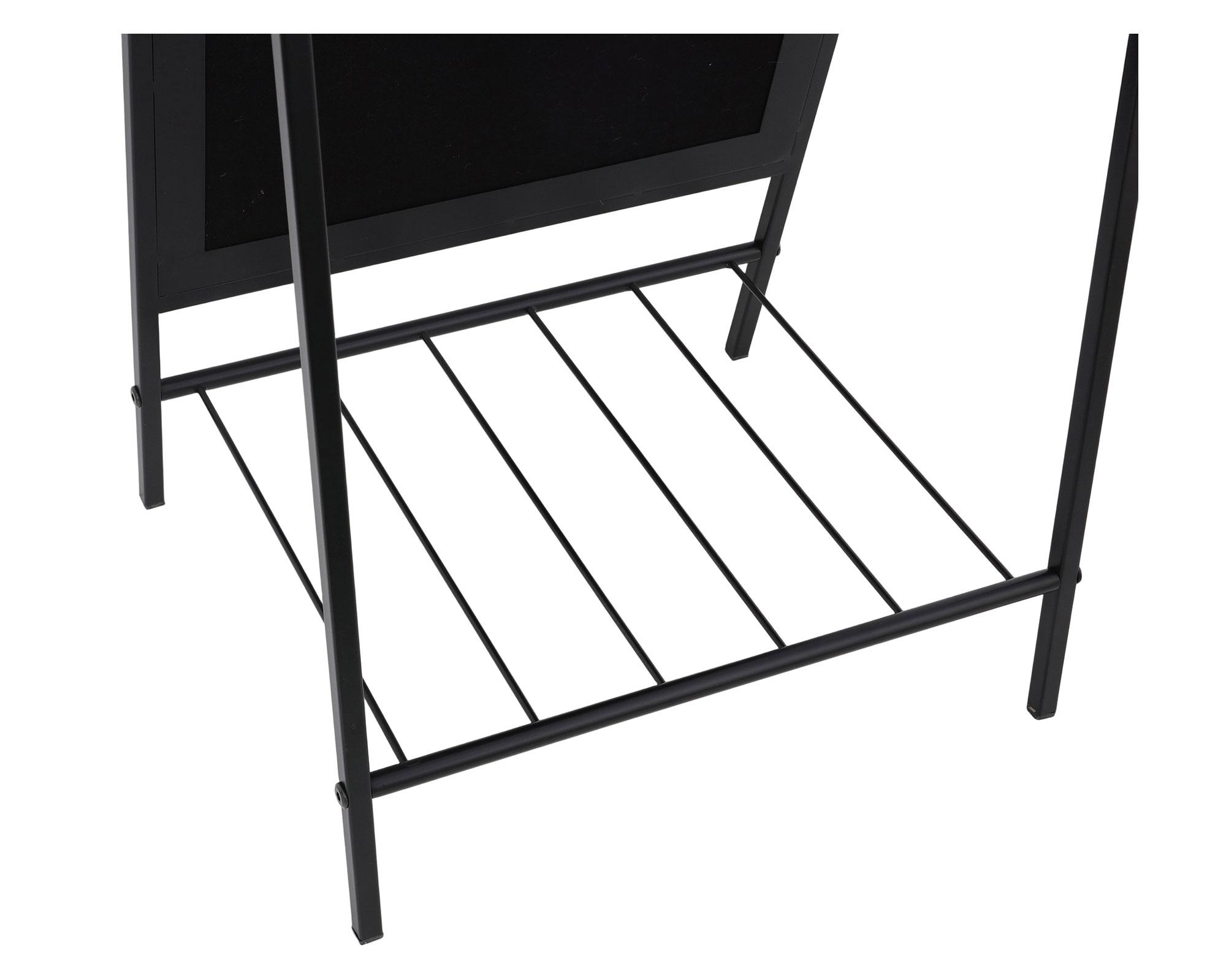 Espejo de pie estante metal 40x150 cm-3