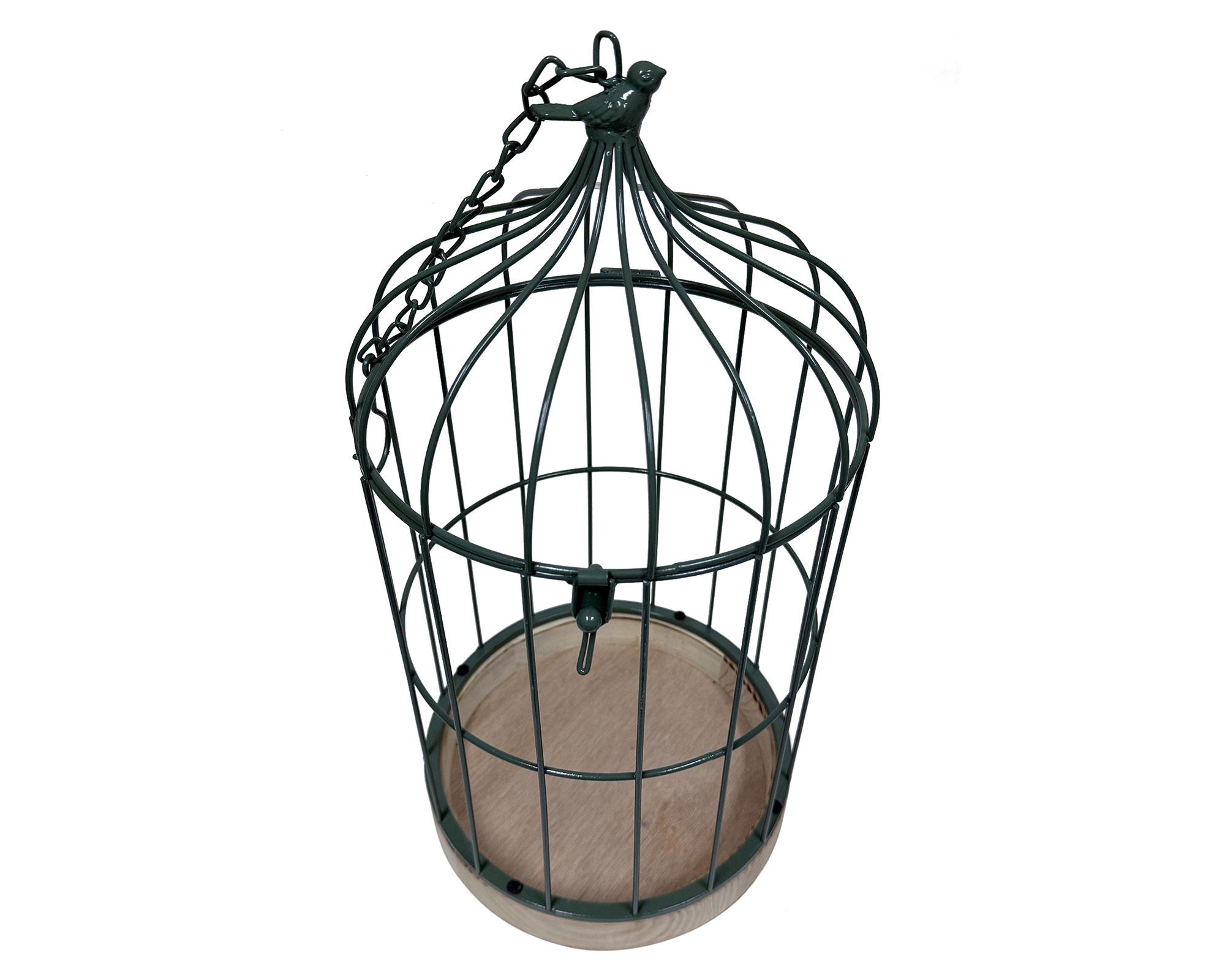 Jaula decorativa negro Farm House 46 cm-1