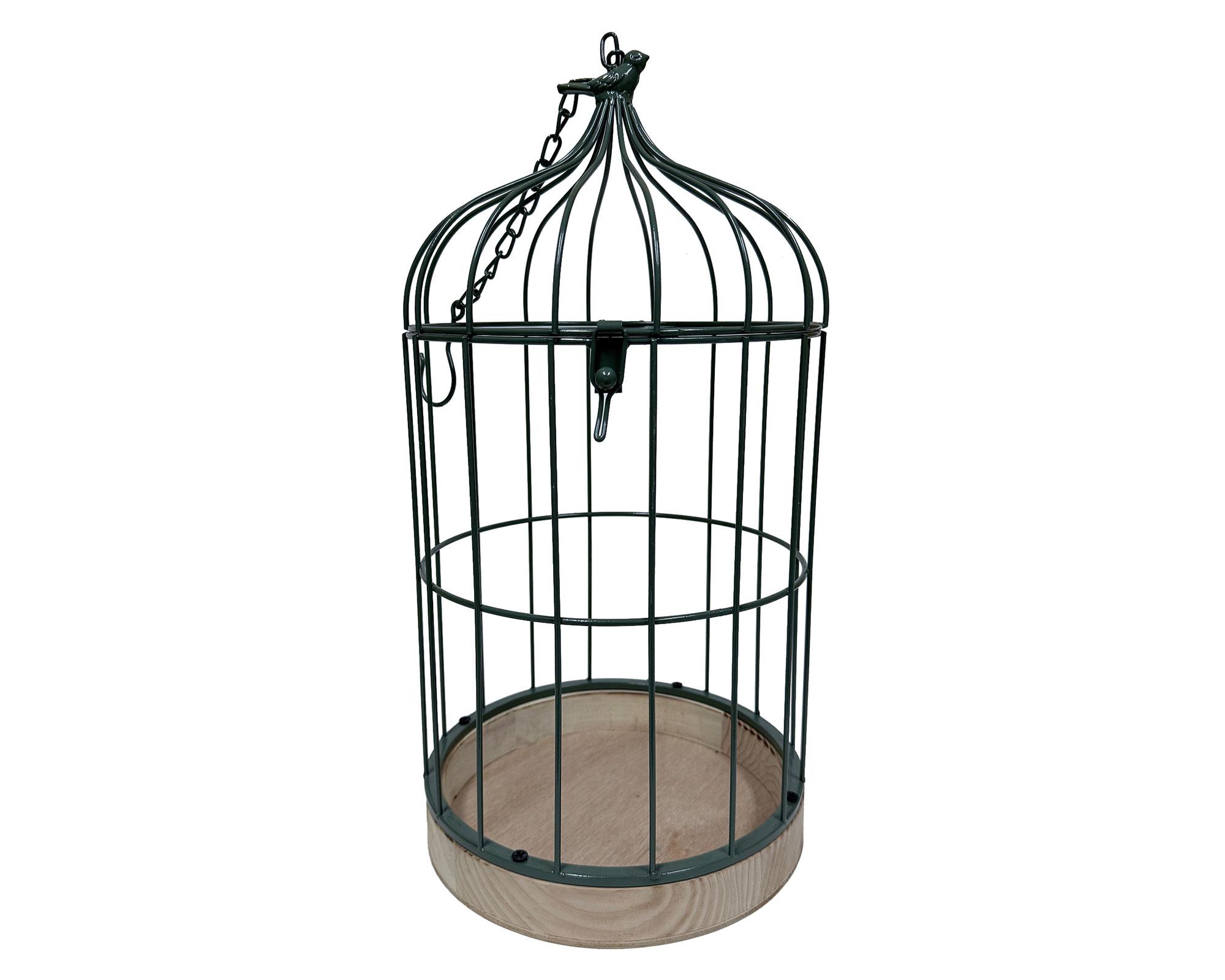 Jaula decorativa negro Farm House 46 cm-0