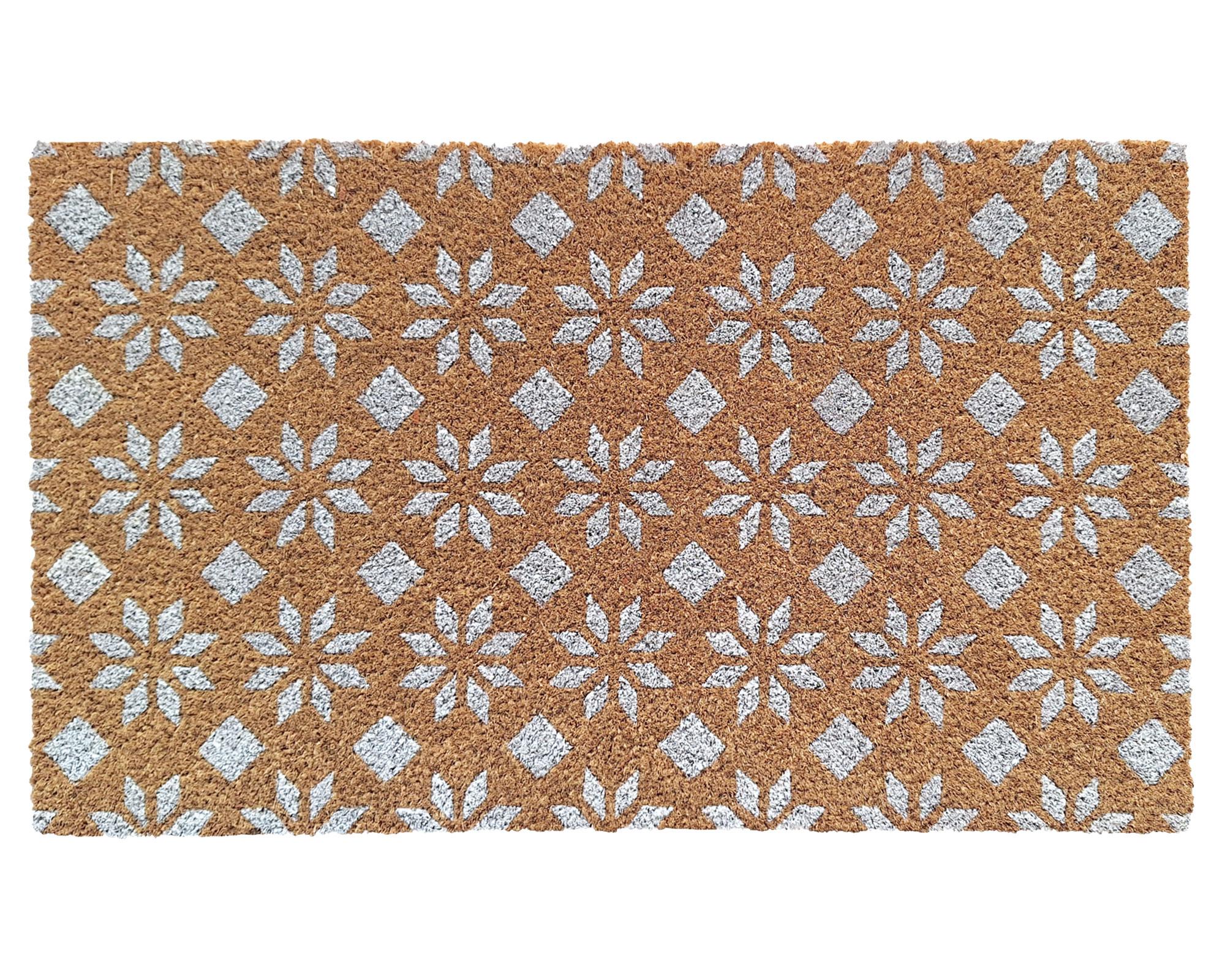 Limpiapiés Diamantes 45x75 cm-0