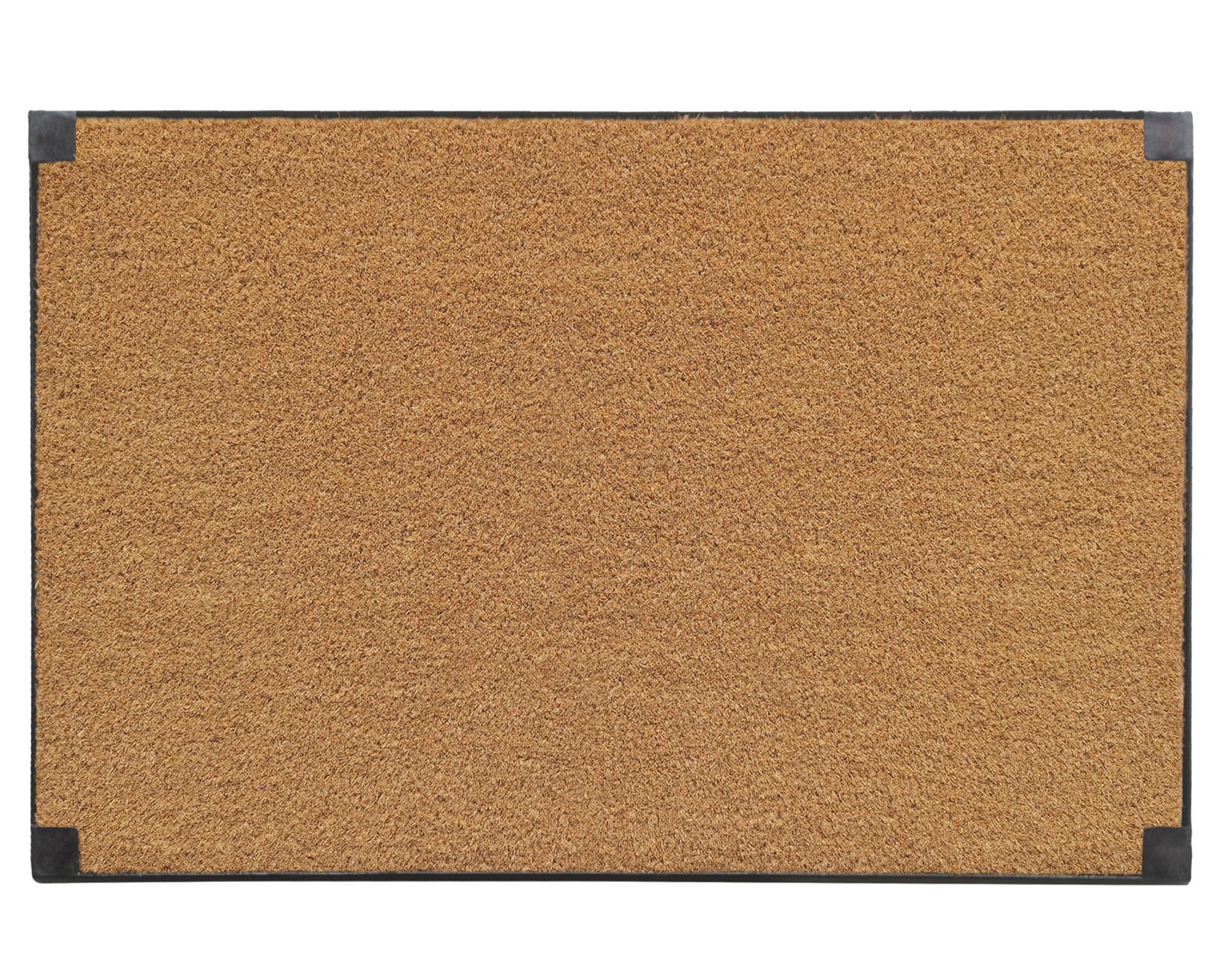 Limpiapiés coco Liso 60x90 cm-0