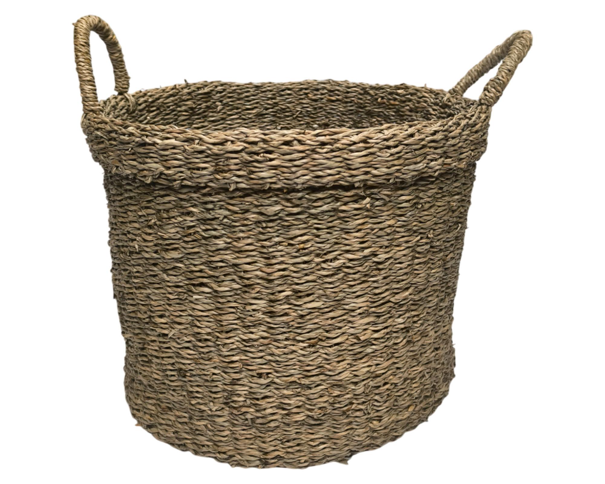 Canasto Fibra natural 38 cm-1