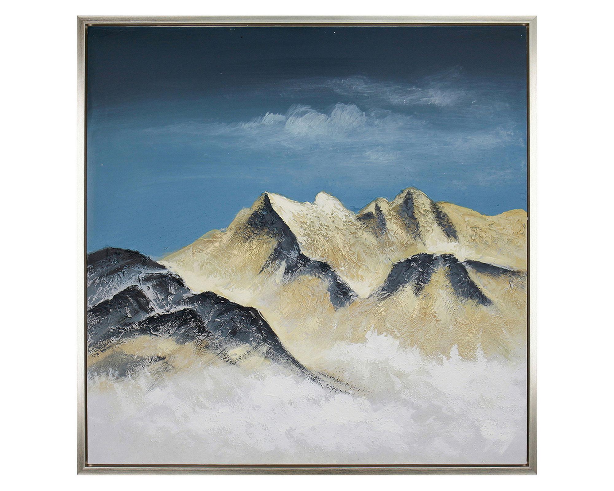 Canvas con marco Montañas 80x80 cm D1-0