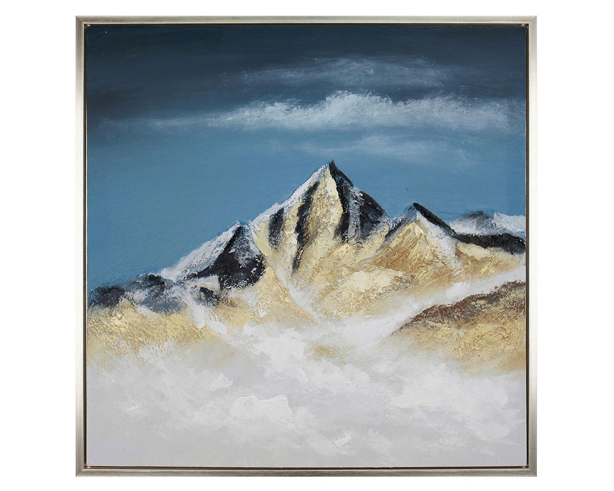 Canvas con marco Montañas 80x80 cm D2-0