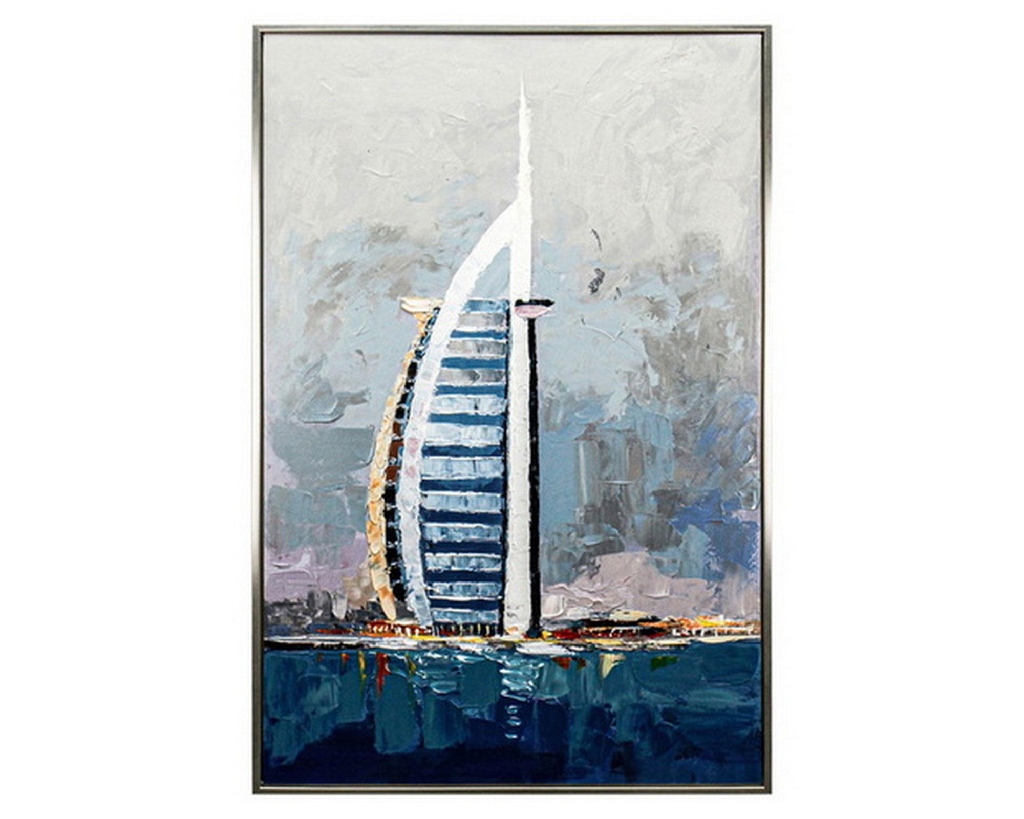 Canvas con marco 120x80 cm Ciudad D1-0