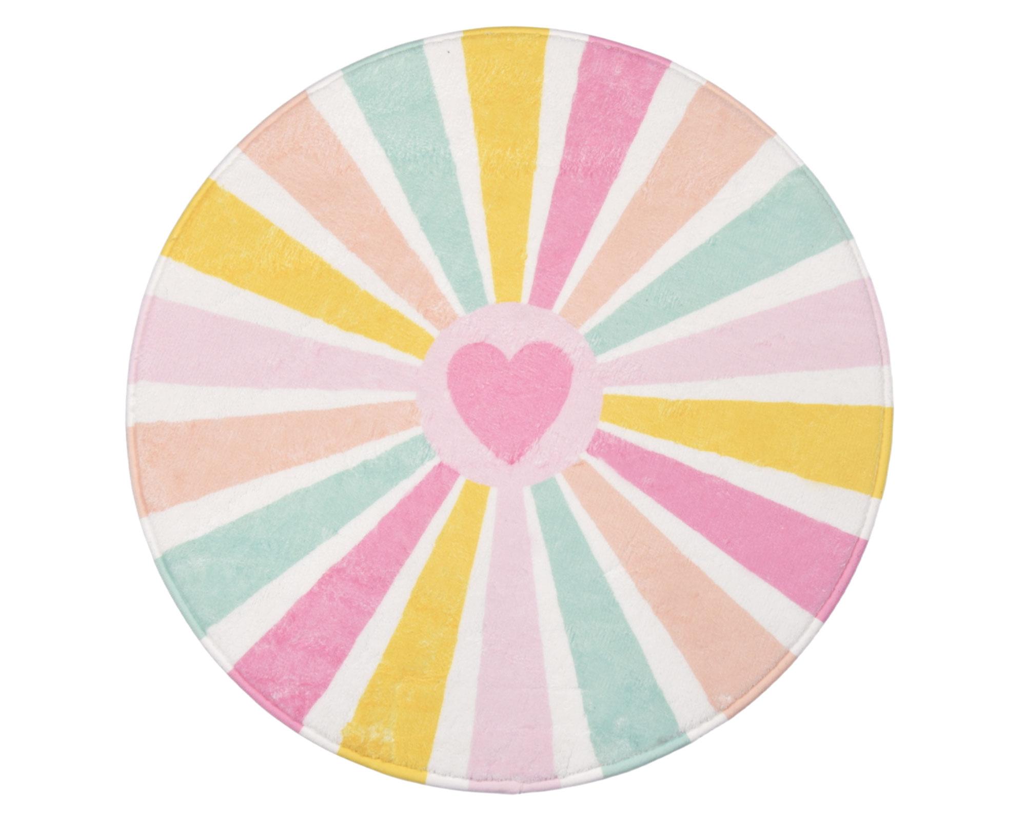 Piso baño corazones 60 cm-0