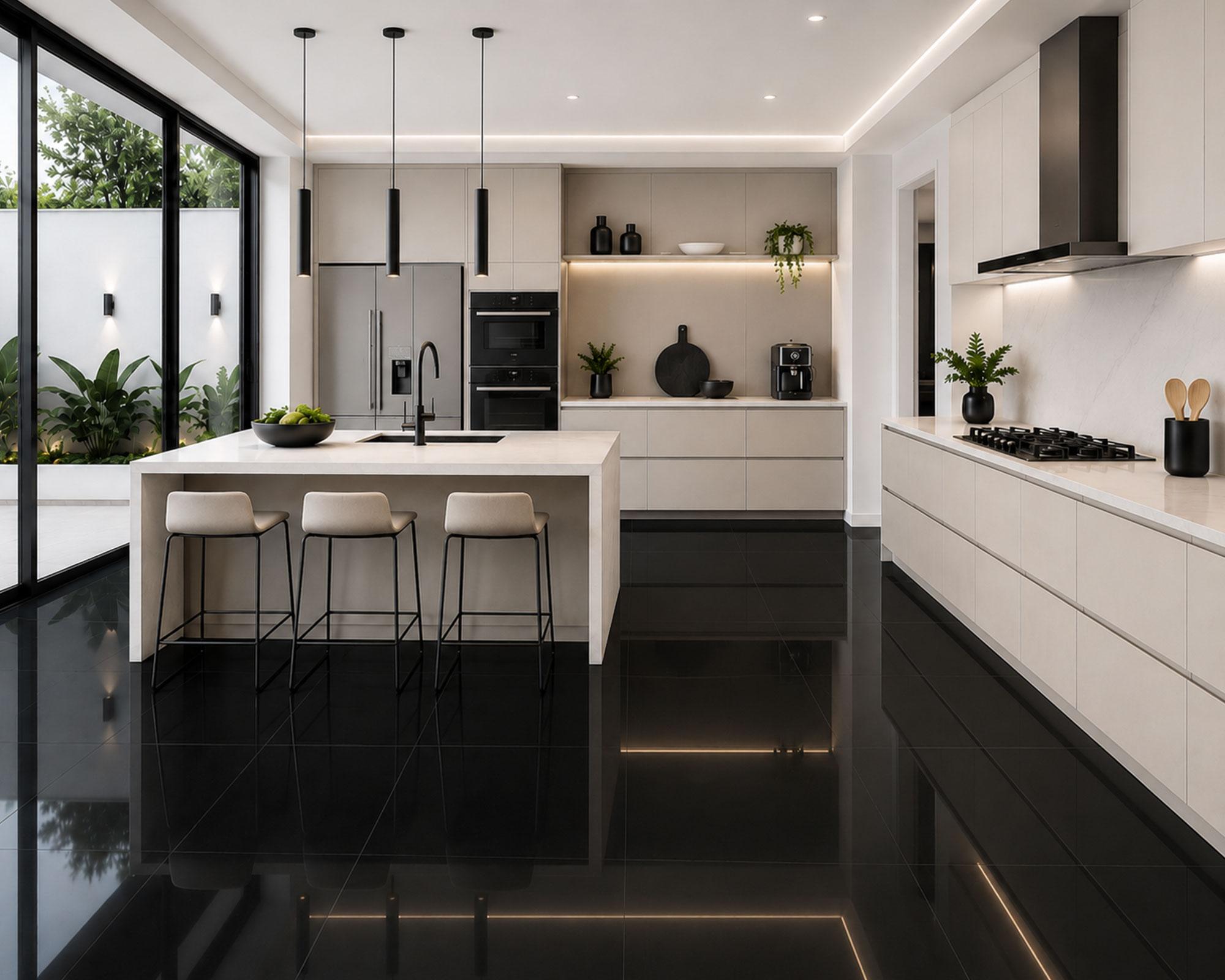 Porcelanato Súper negro 60x60 cm 1.44 m2-3