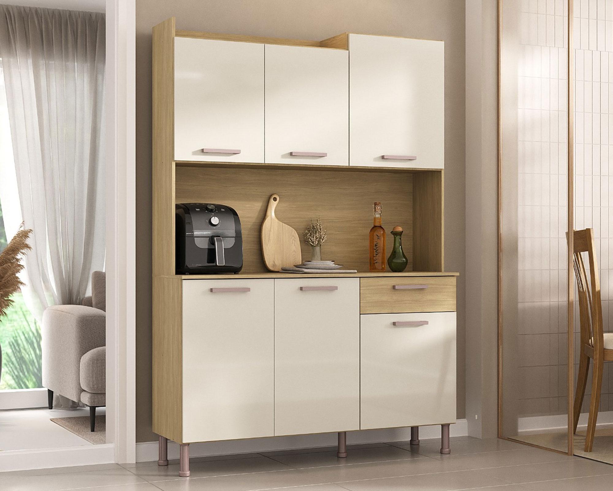 Kit cocina Malia madera/Off White-1