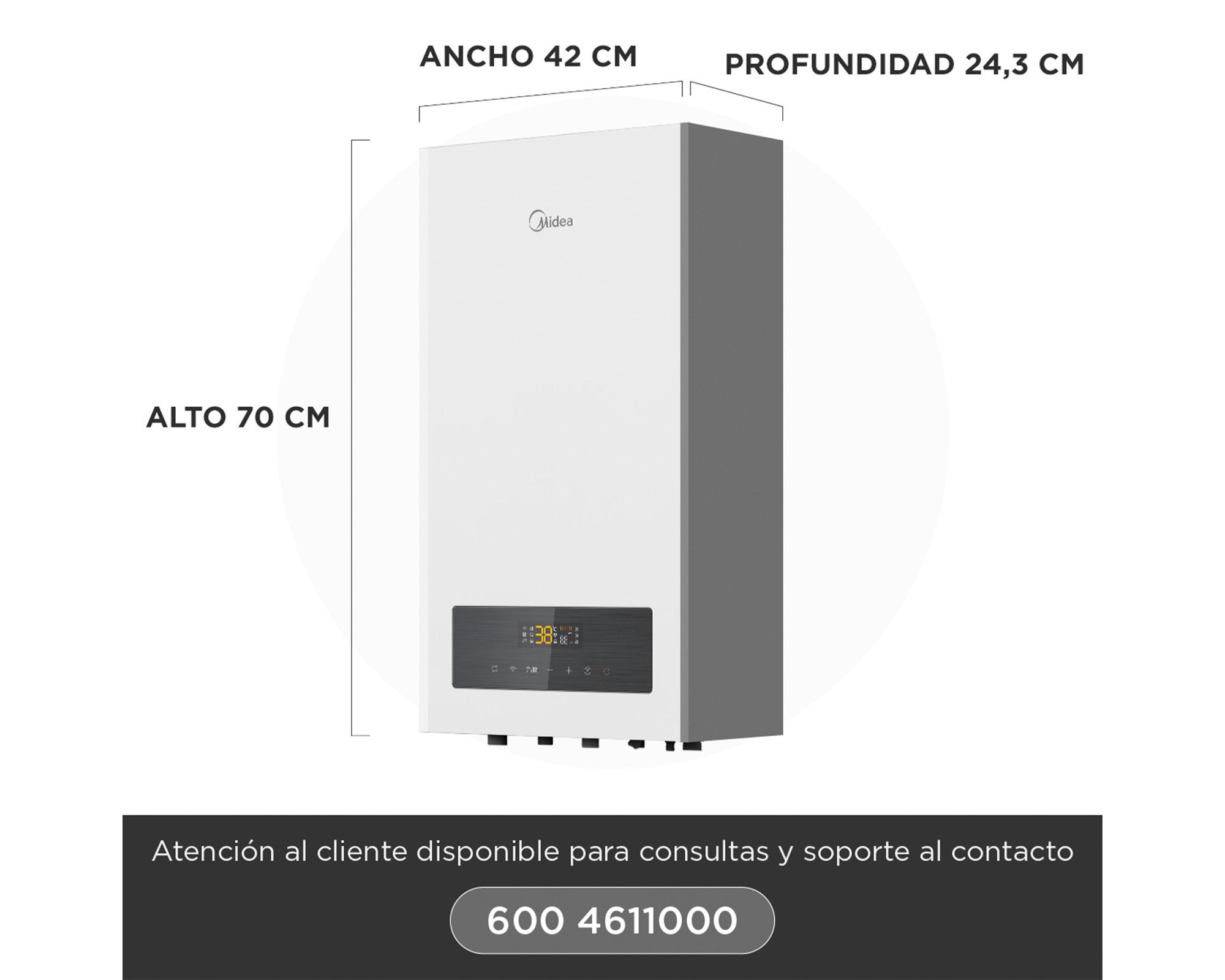 Caldera L1PB24-C28WM 12 litros tiro forzado gas natural-3