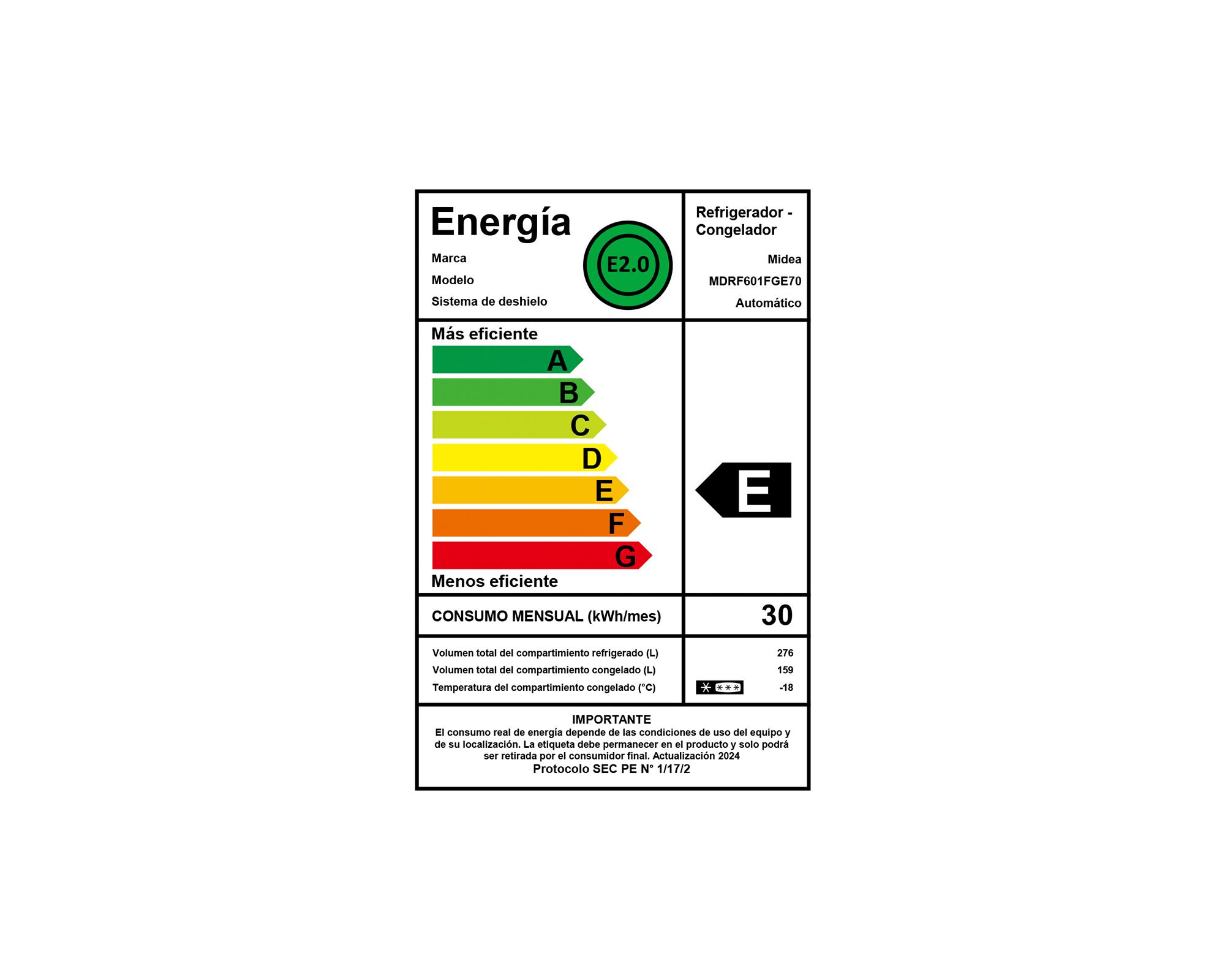 Refrigerador perfect fit French Door no Frost MDRF601FGE70 diamond grey 435 lt-7