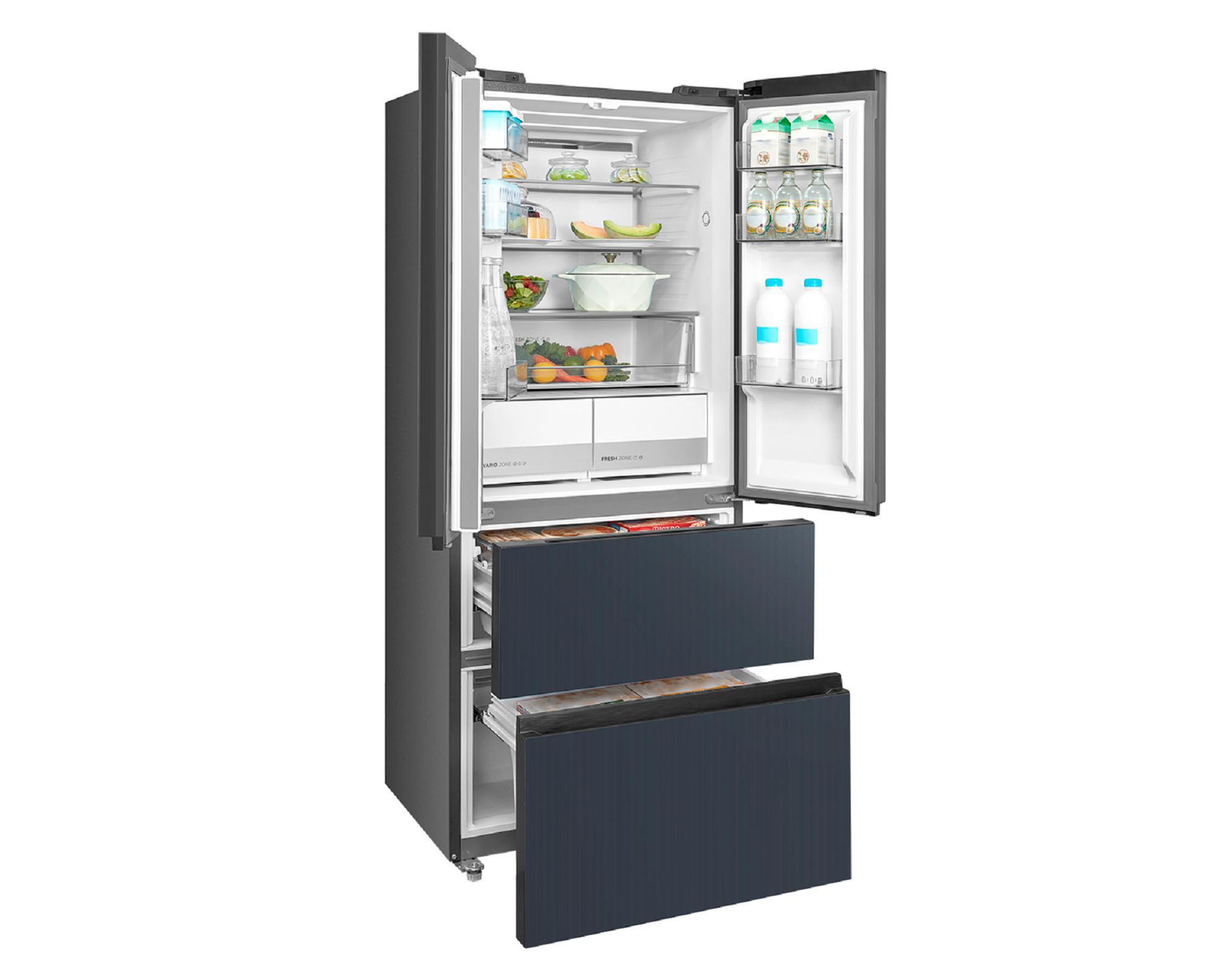Refrigerador perfect fit French Door no Frost MDRF601FGE70 diamond grey 435 lt-2