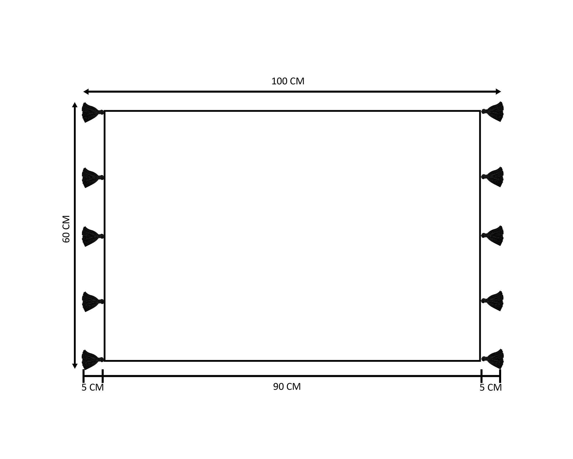 Alfombra Líneas tufted 60x90 cm-6