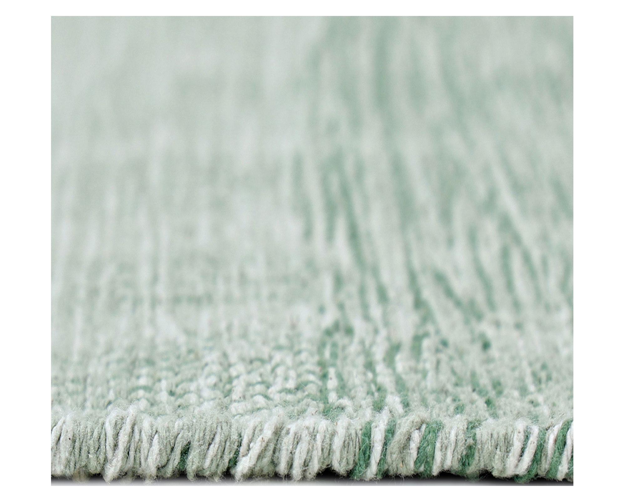 Alfombra Tejida verde 60x90 cm-4