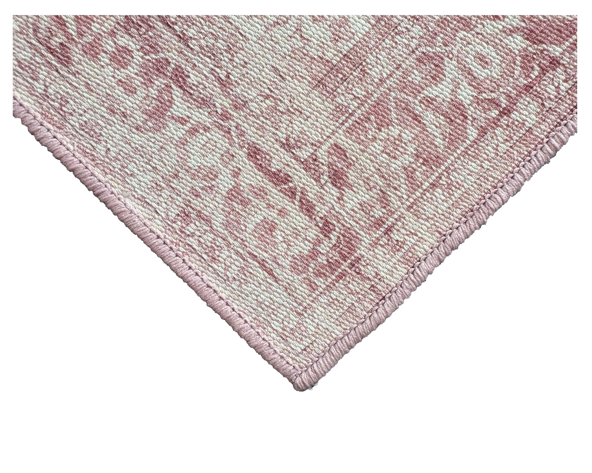 Alfombra Vintage rosado 60x90 cm-3