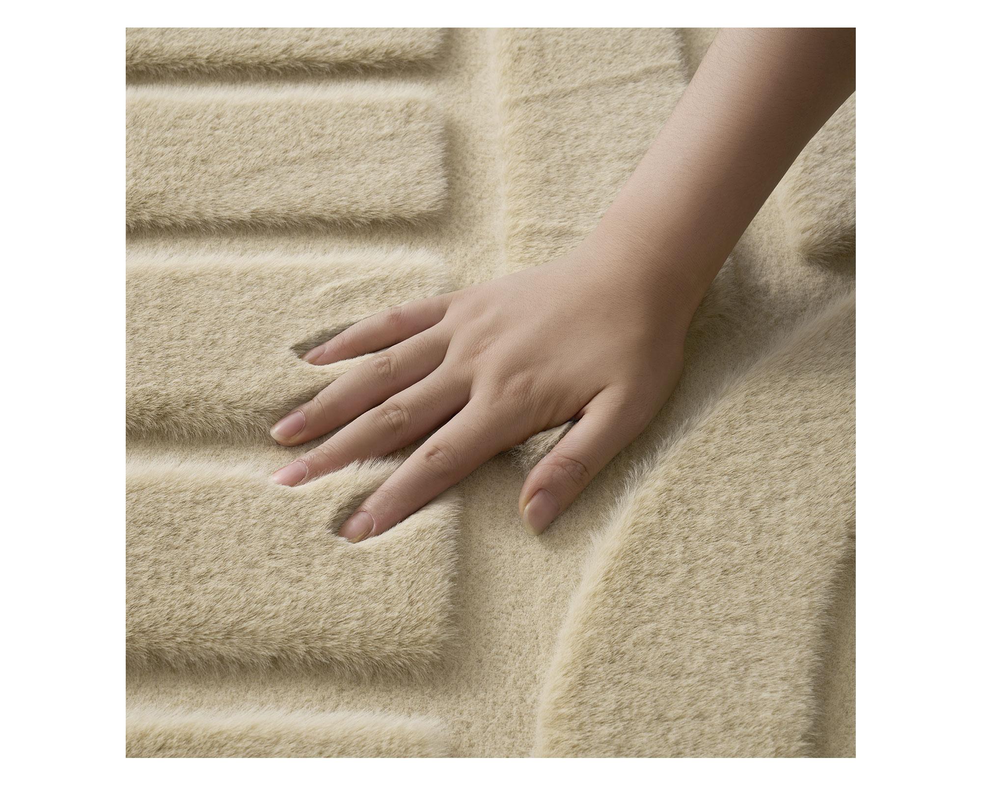Alfombra Cosy gia soft 140x200 cm beige-5