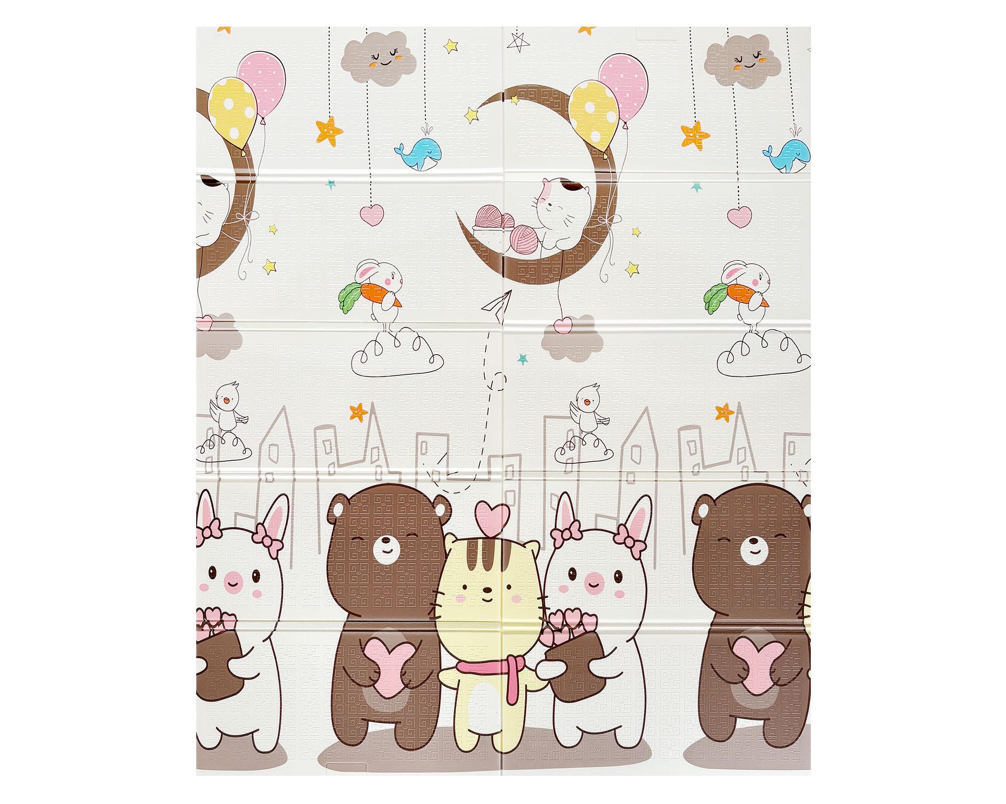 Mat plegable reversible encanto 150x180 cm-7