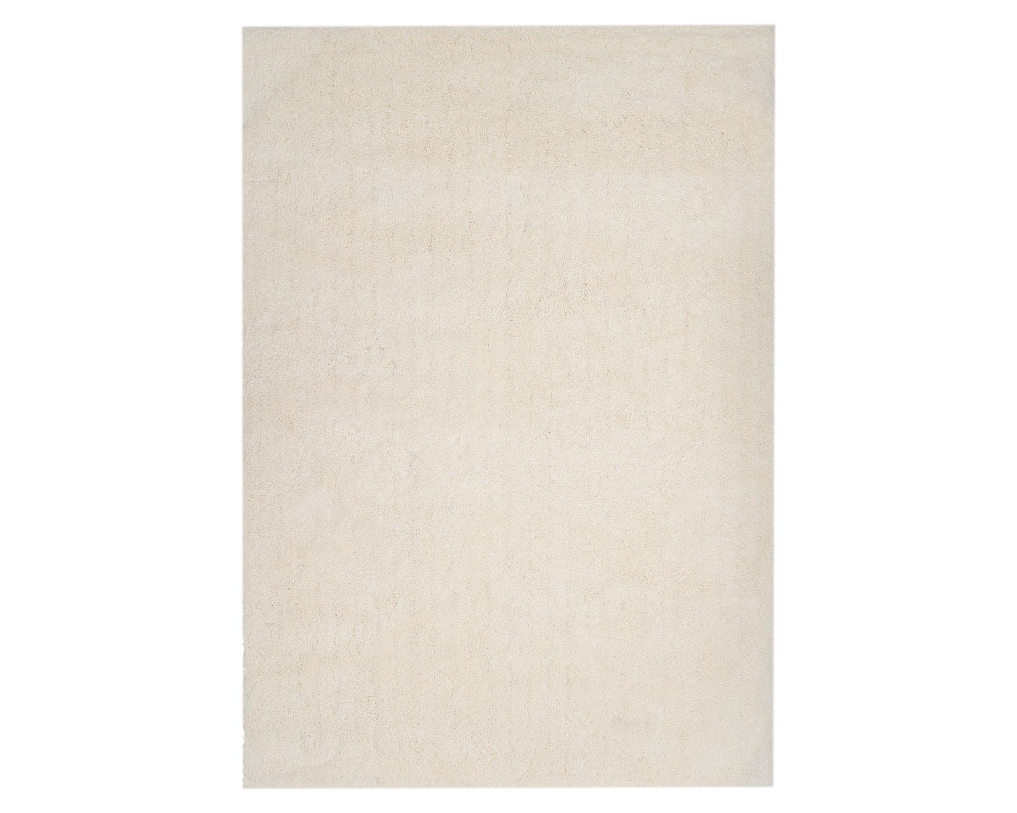 Alfombra Velvet touch blanco 120x180 cm-1