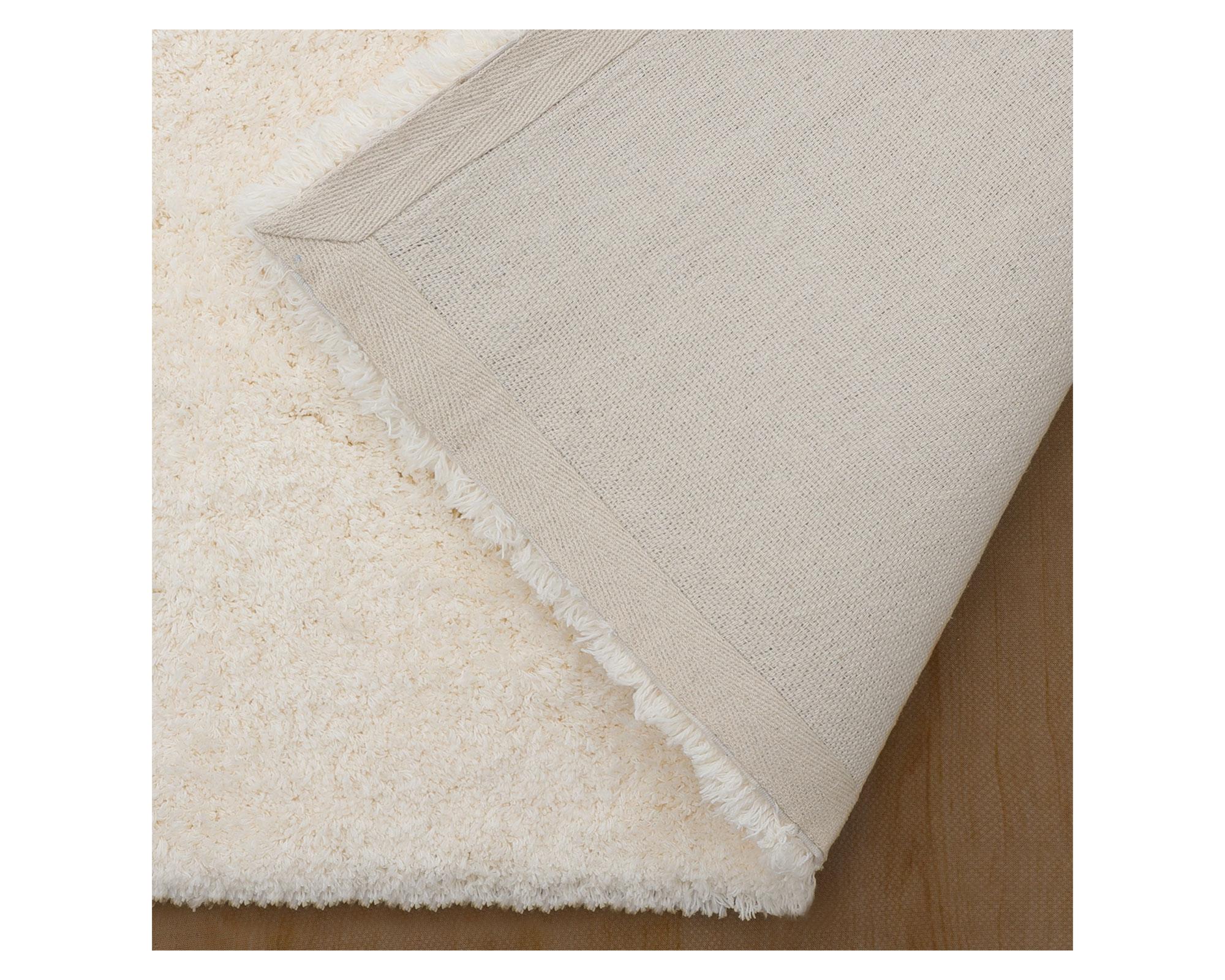 Alfombra Velvet touch blanco 120x180 cm-2