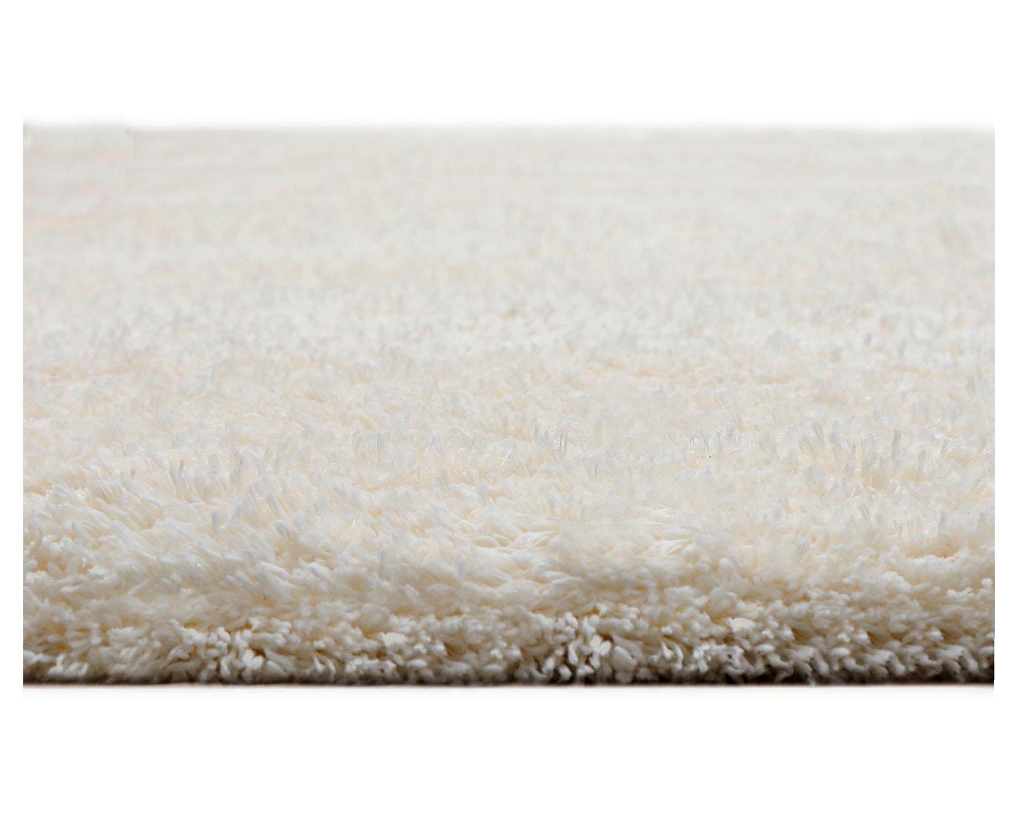 Alfombra Velvet touch blanco 120x180 cm-3