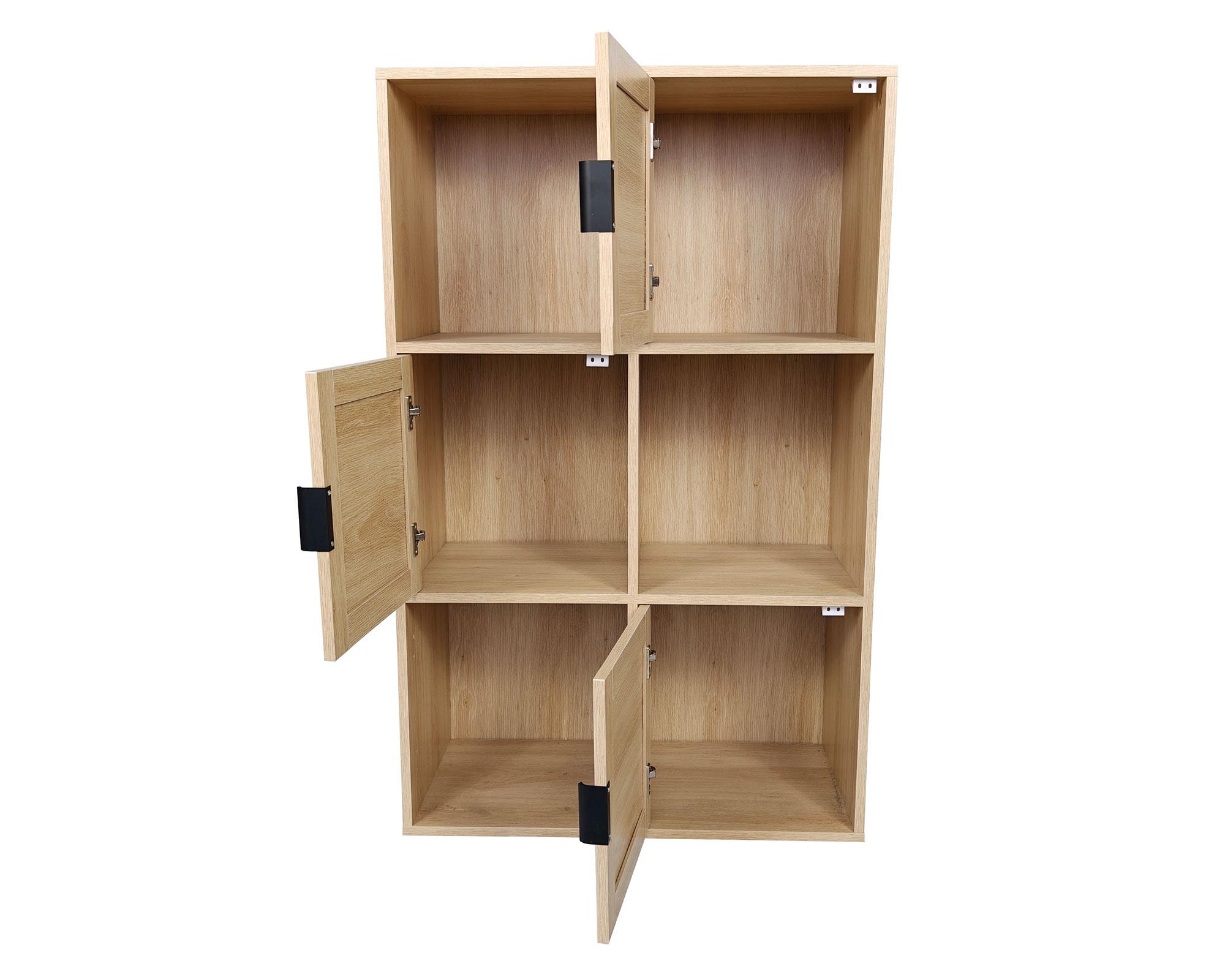 Estante Bali ratán 3 puertas 3 espacios-4