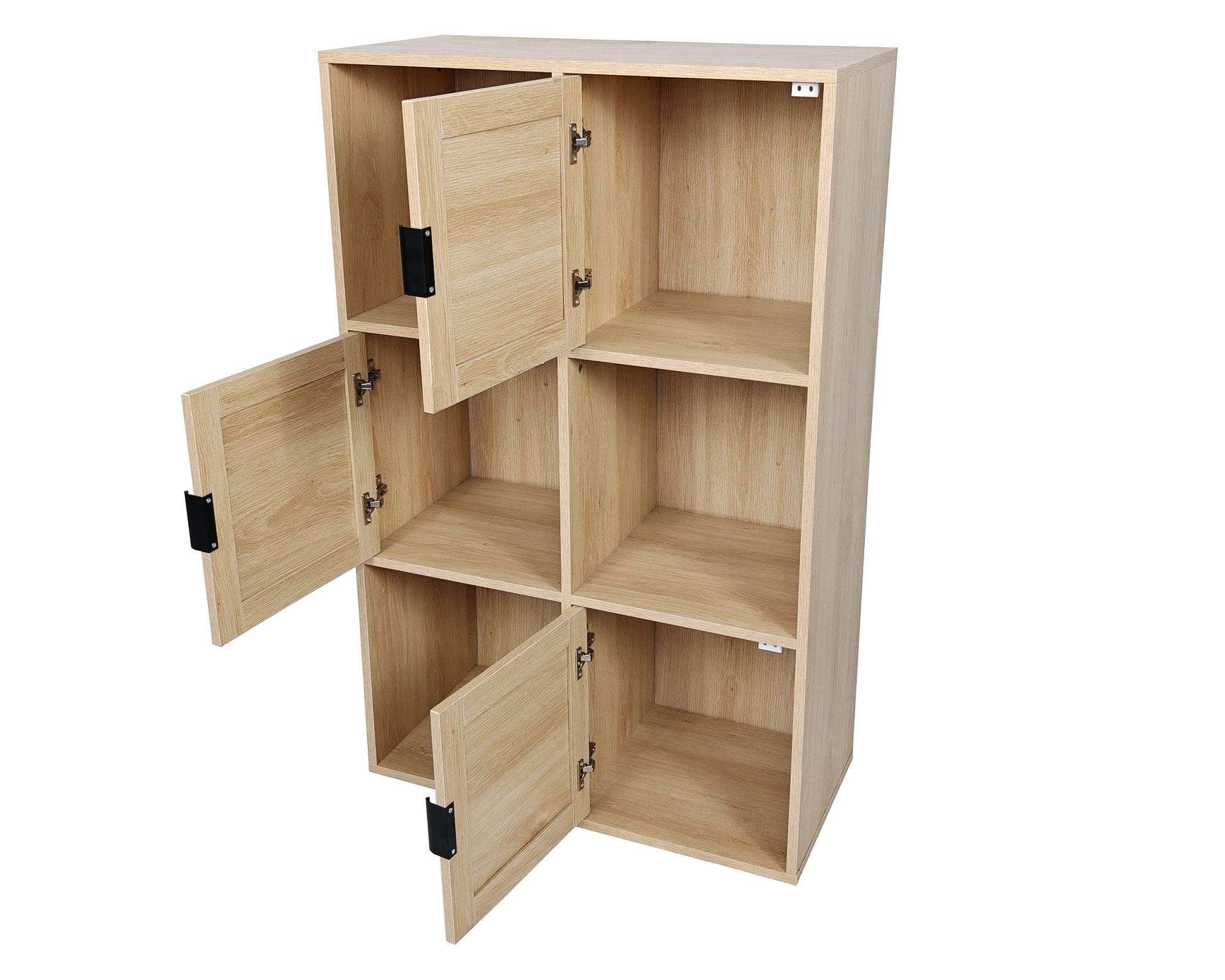 Estante Bali ratán 3 puertas 3 espacios-3