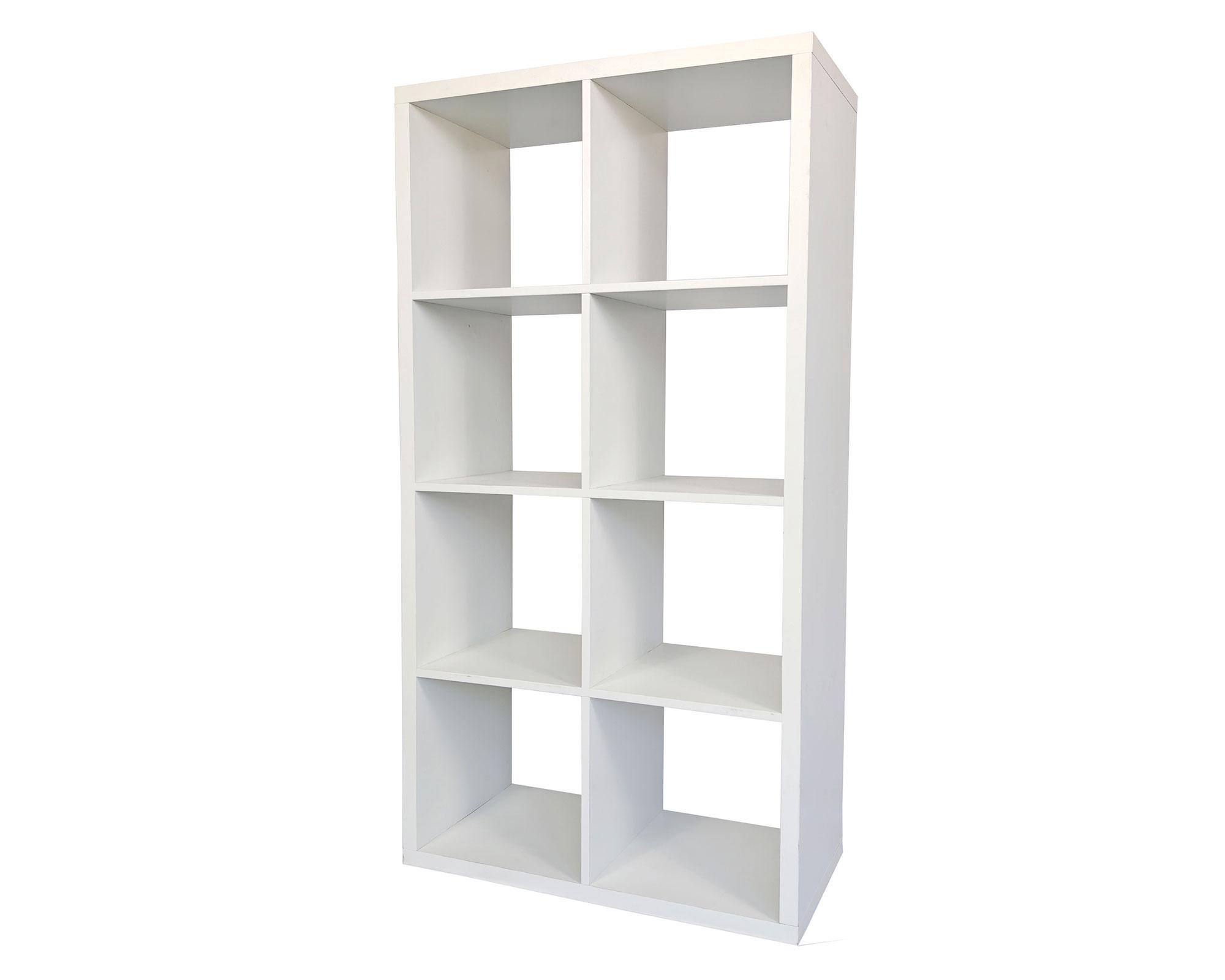 Estante Liam blanco 8 espacios-2