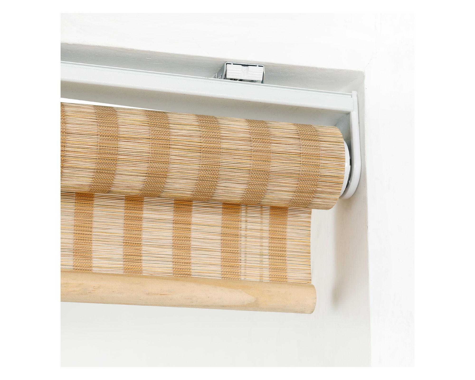 Roller sun out Cordless lineas 120x165 cm café-9
