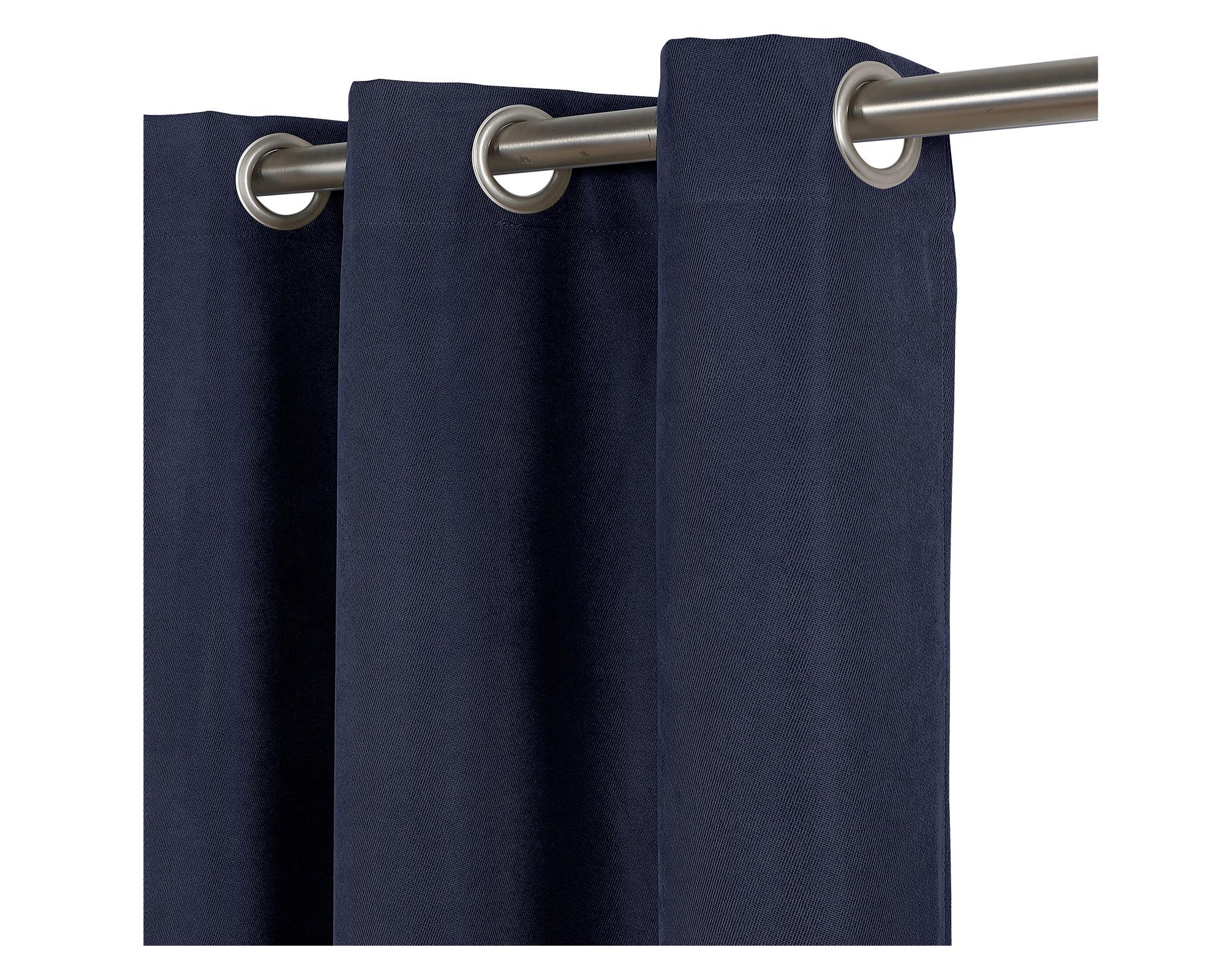 Cortina blackout nantes 140x230 cm azul-4
