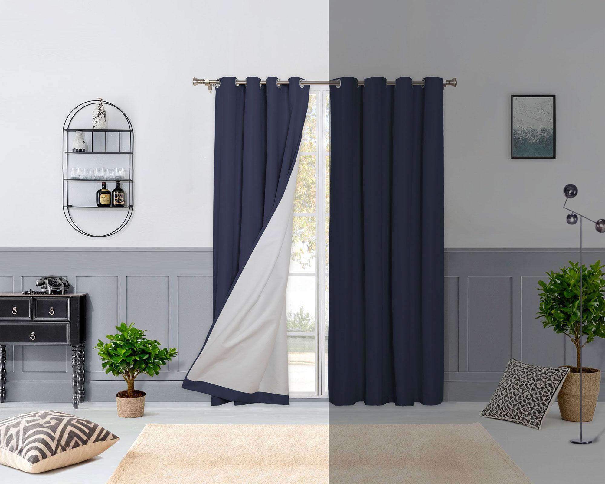 Cortina blackout nantes 140x230 cm azul-5