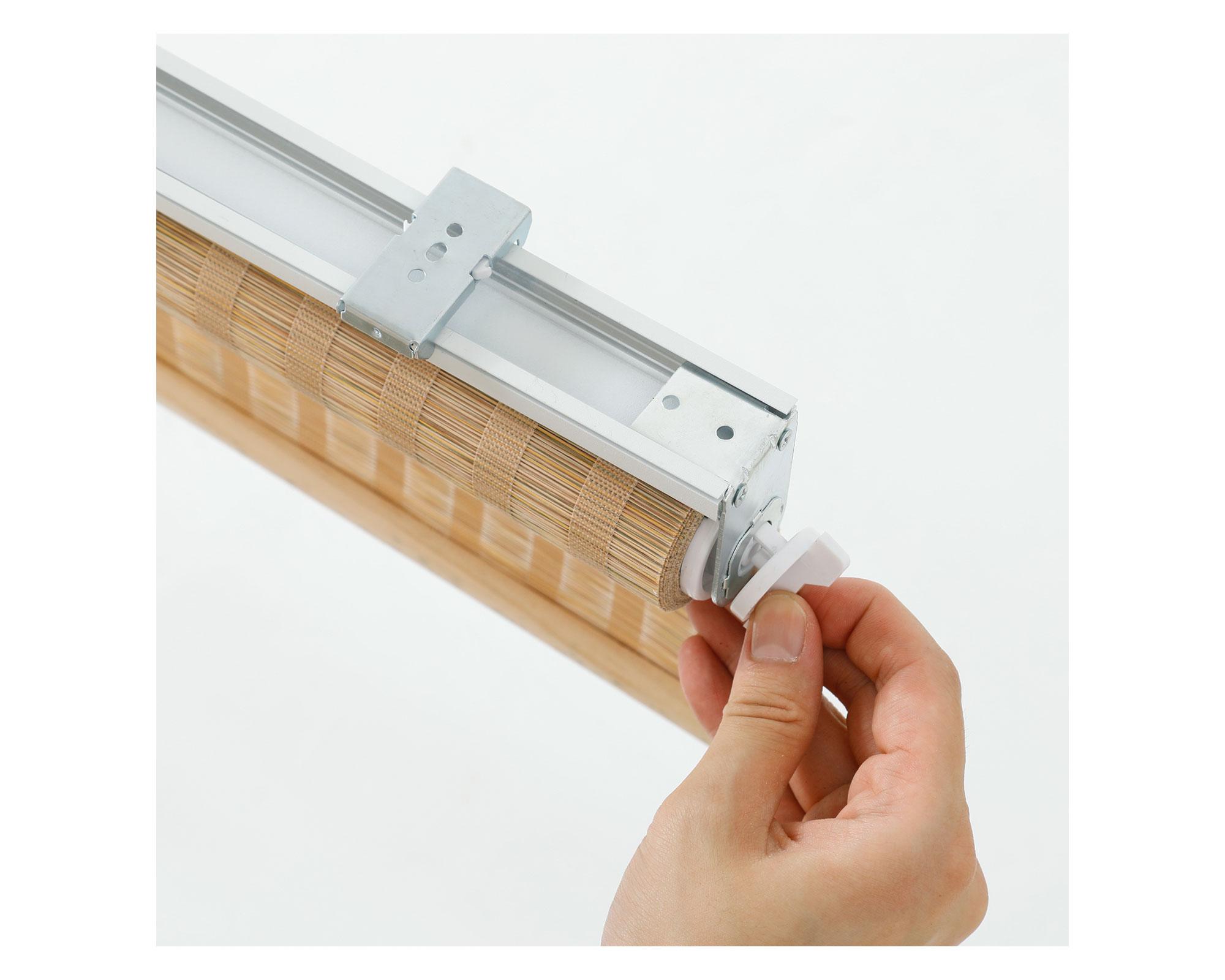 Roller sun out Cordless lineas 150x165 cm café-3