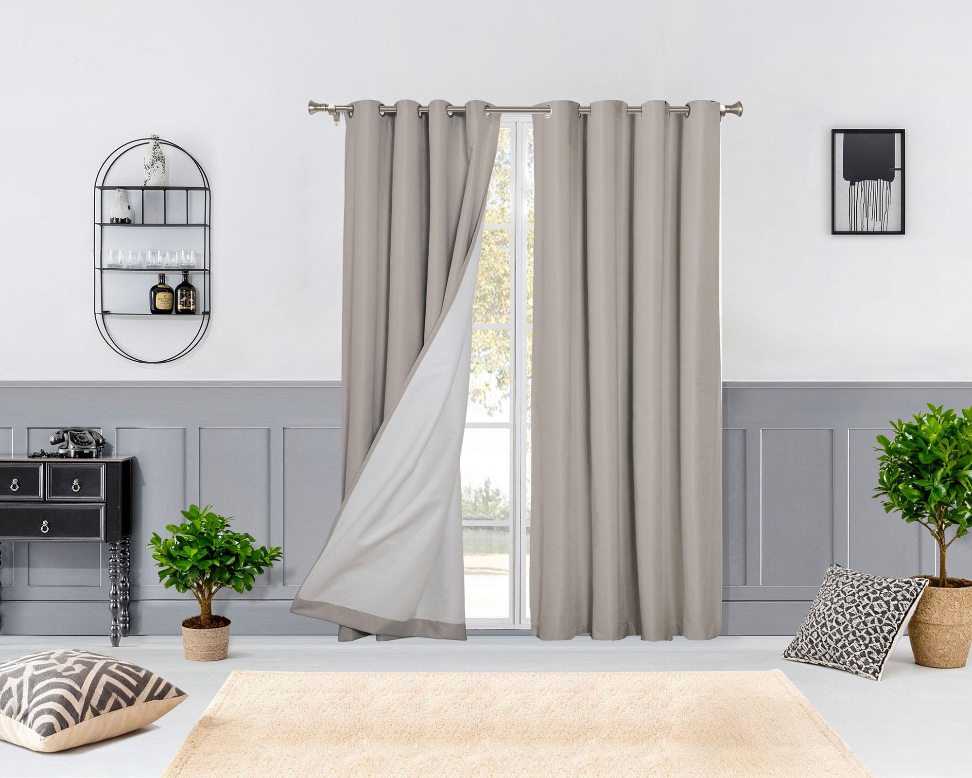 Cortina blackout nantes 140x230 cm taupe-6