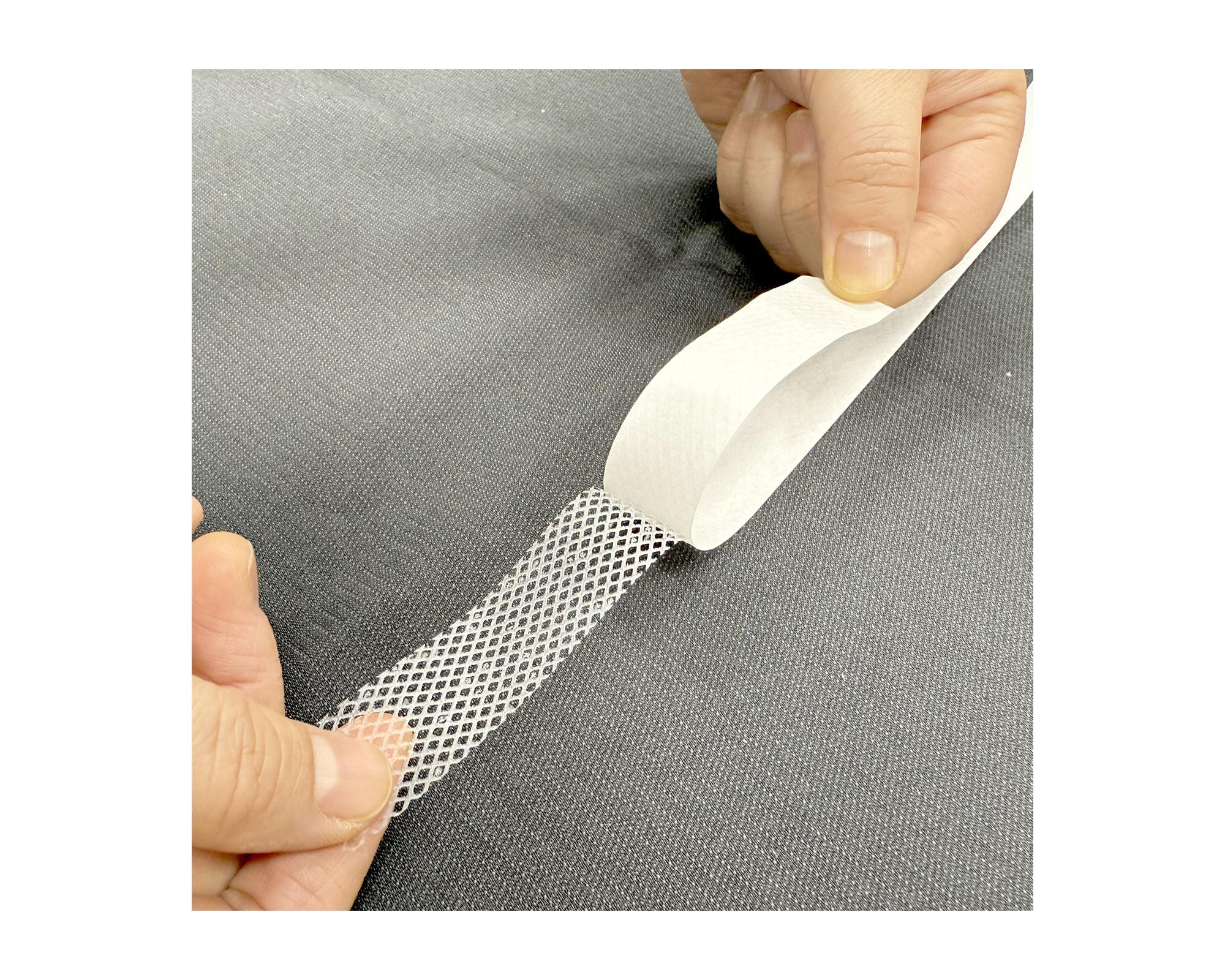 Cinta adhesiva basta cortina 30 m-4