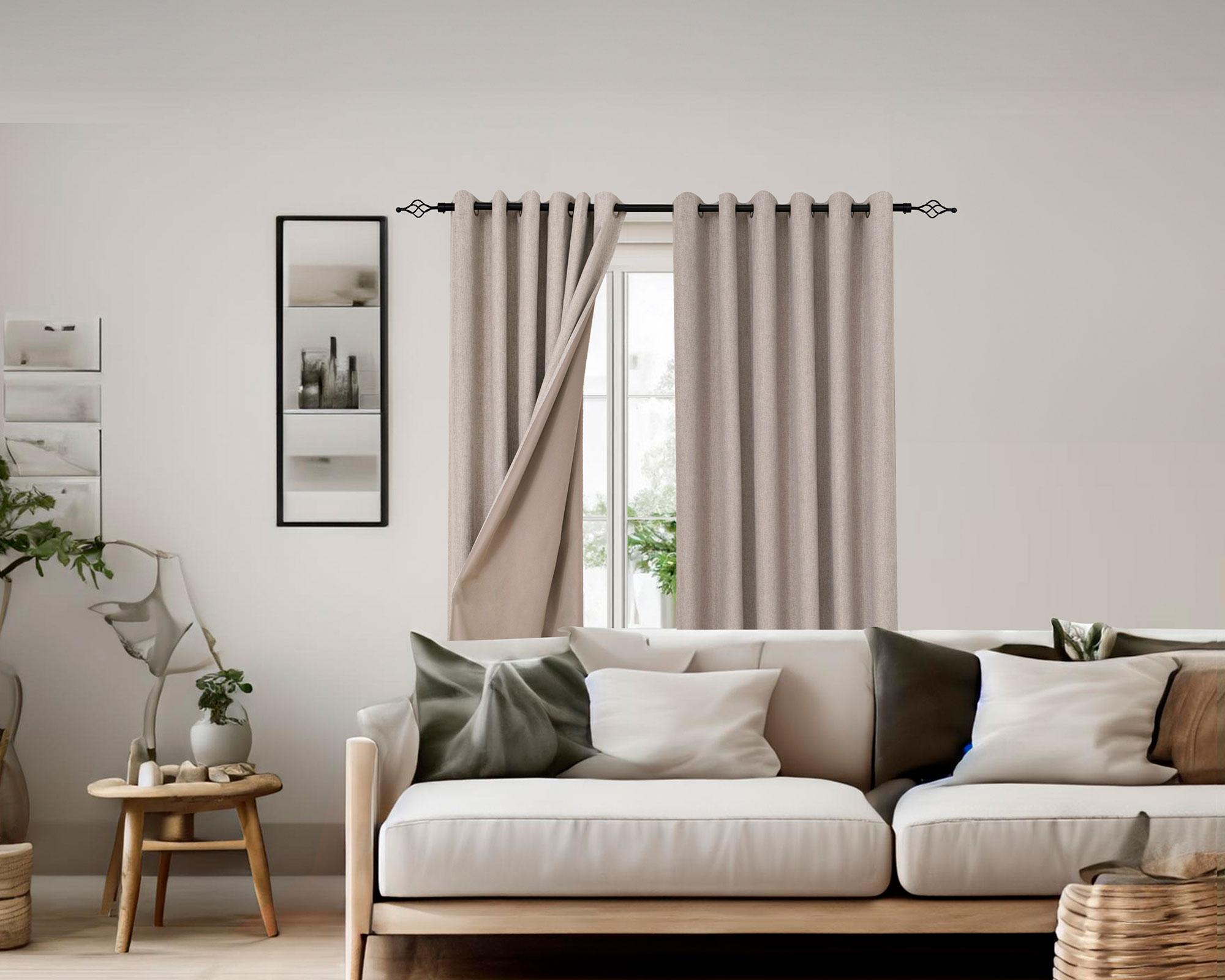 Cortina blackout calden 200x230 cm gris-6