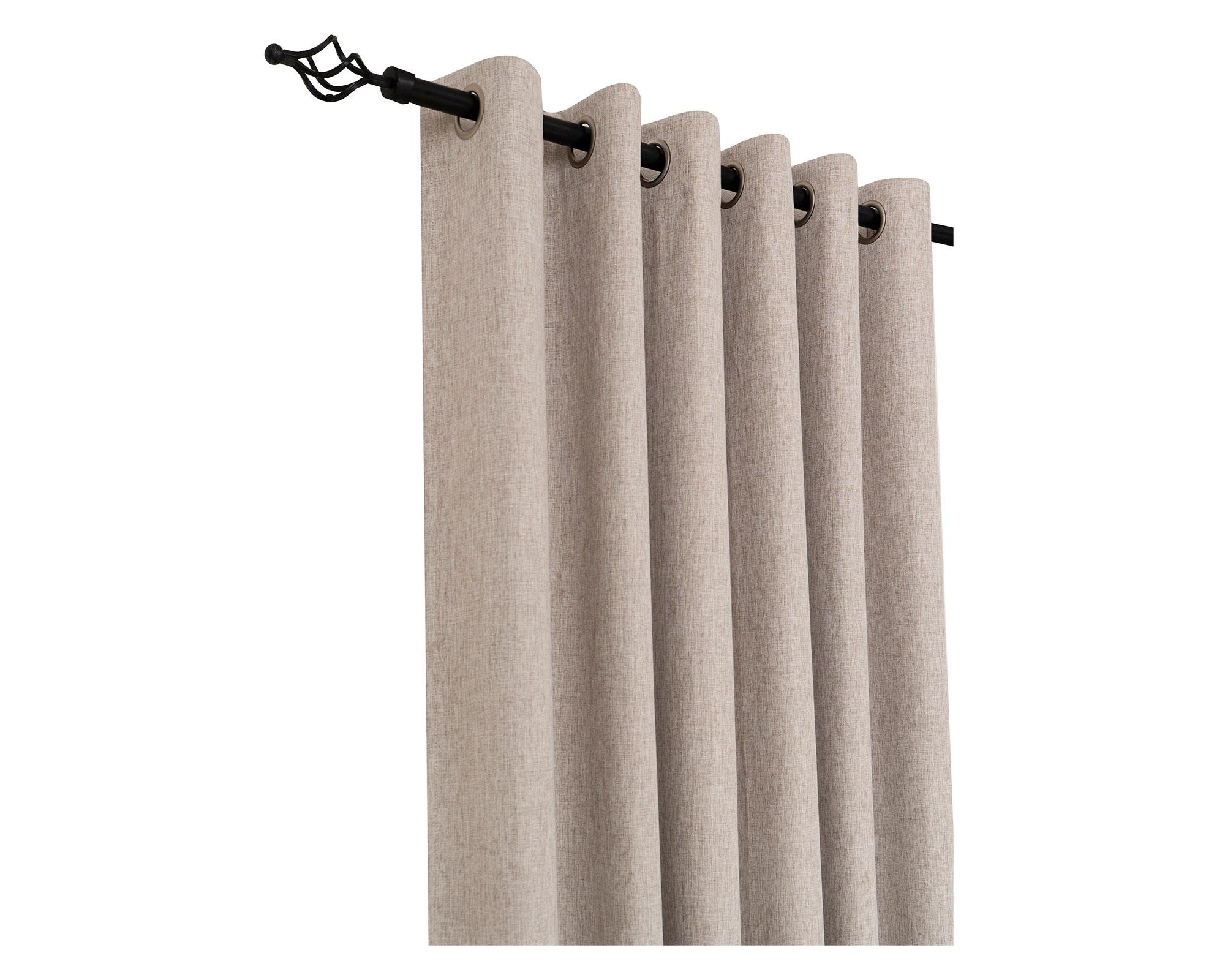 Cortina blackout calden 200x230 cm gris-3