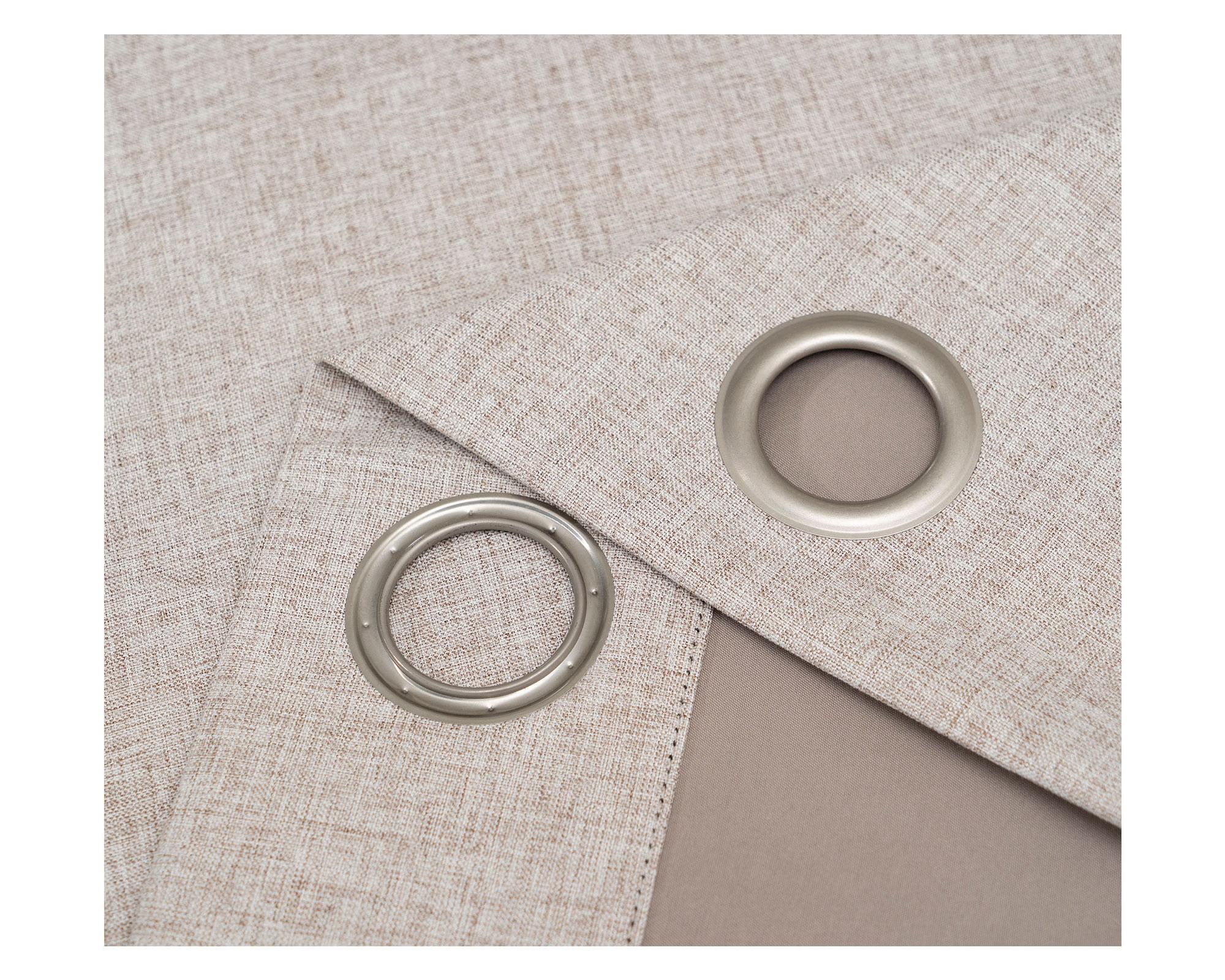 Cortina blackout calden 200x230 cm gris-4