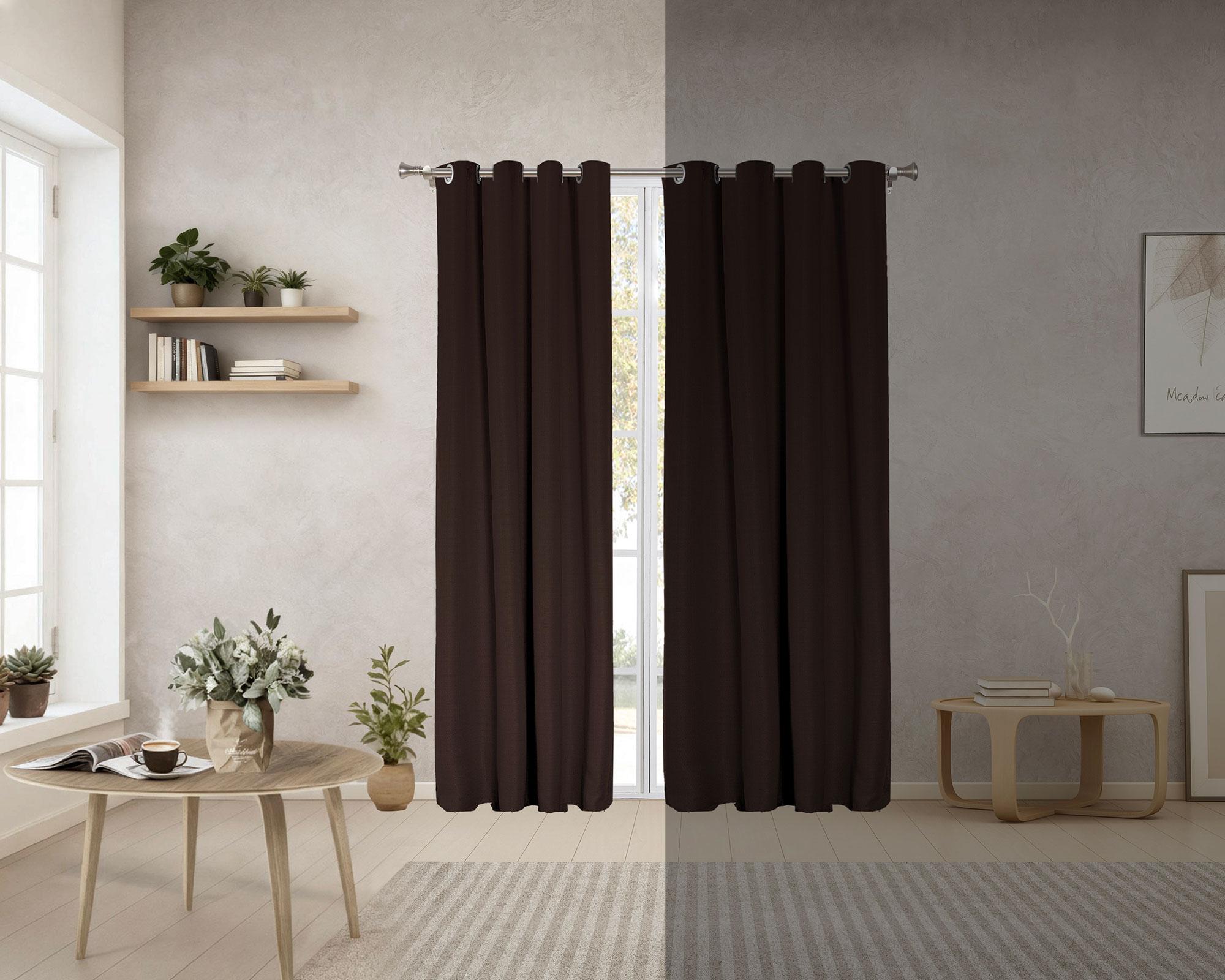 Cortina sun out Sussex 130x230 cm brown-5