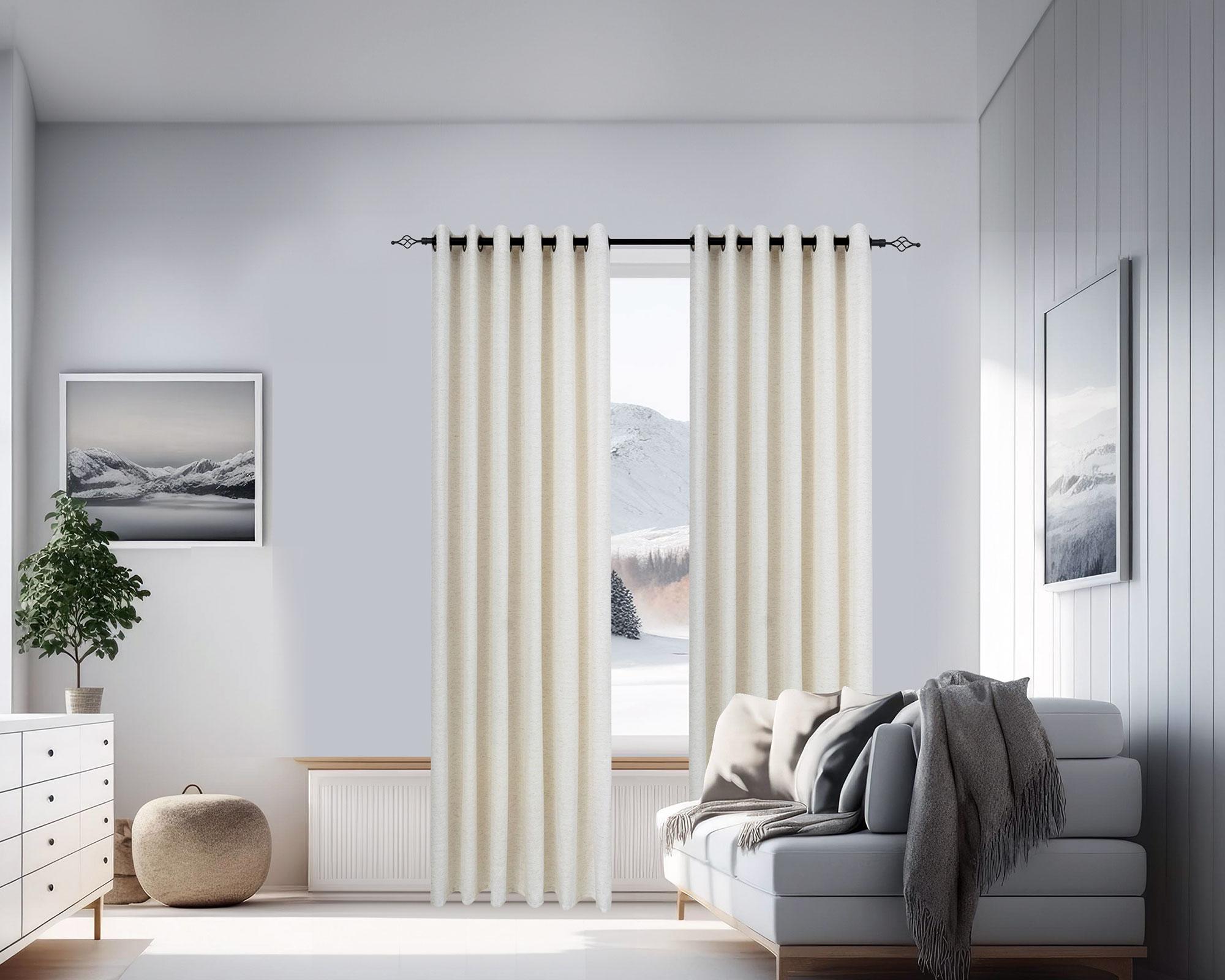 Cortina sun out Daniela lino 200x230 cm blanco-6