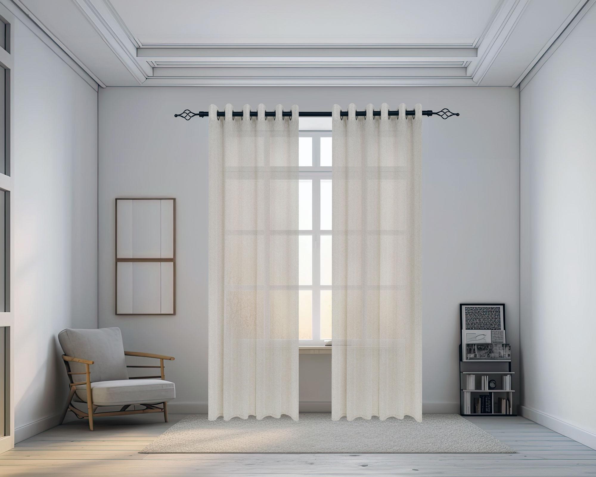 Cortina sun out lino 200x230 cm blanco-6